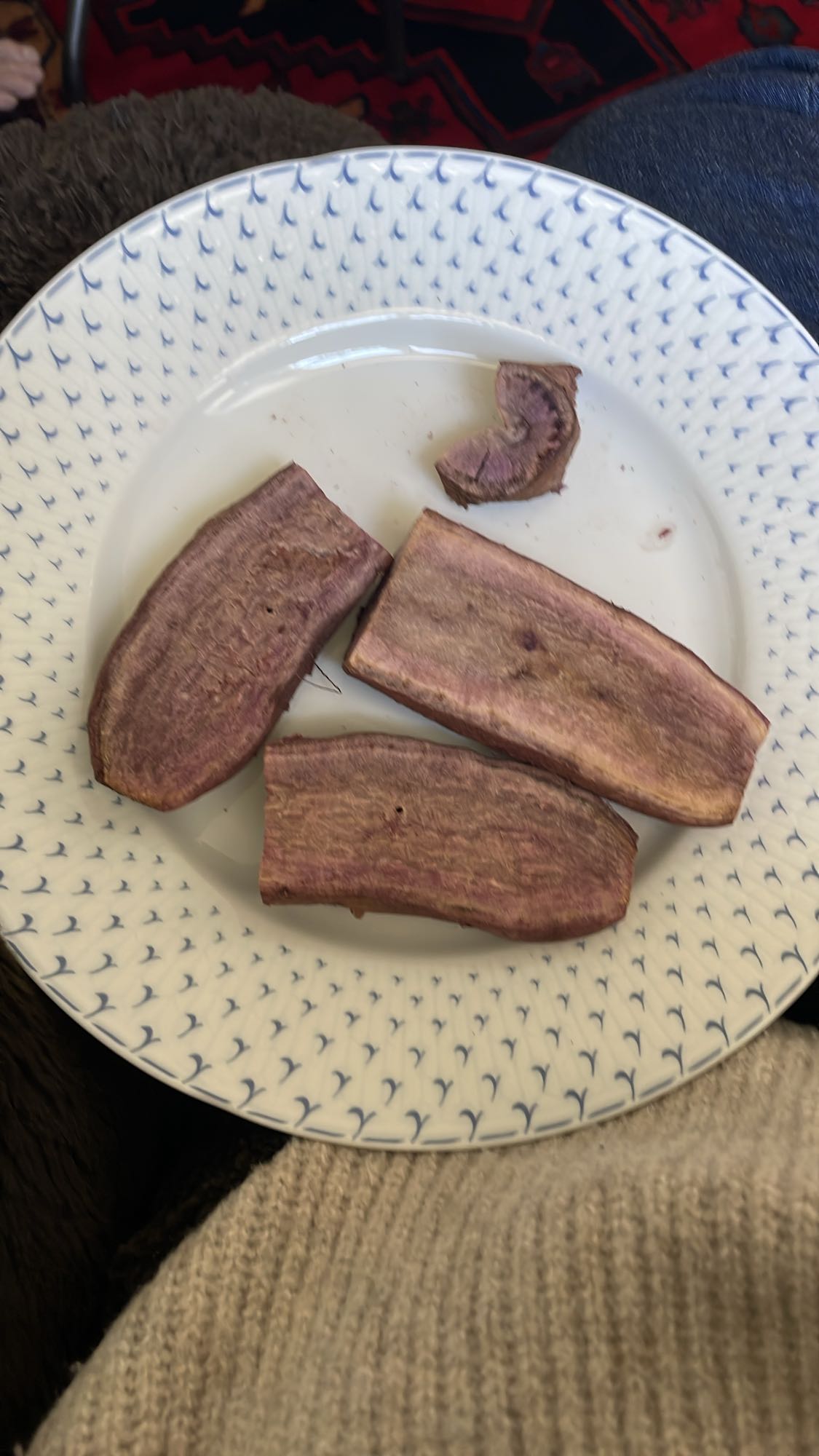 Ugnsbakad sötpotatis