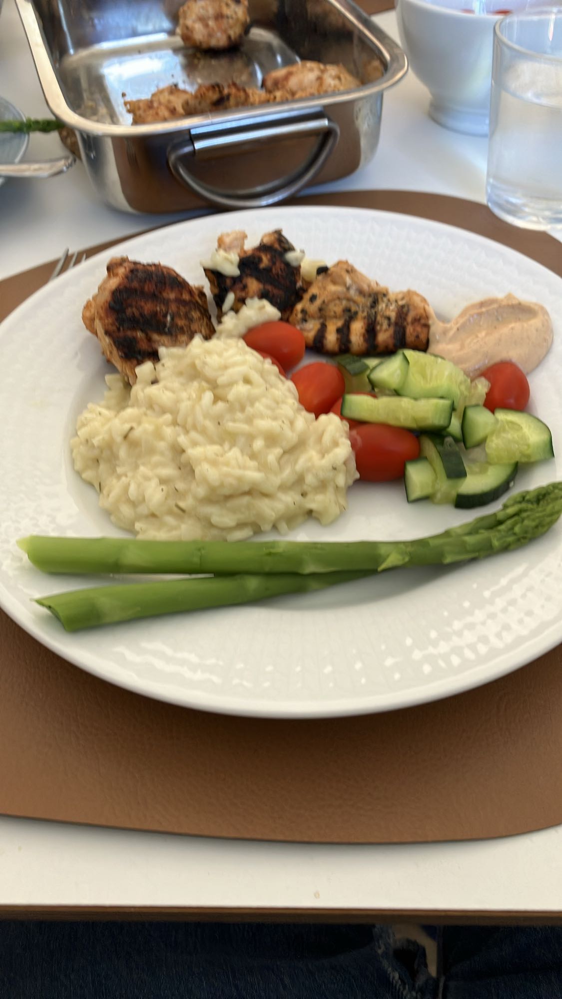 Grillad kycklingtallrik