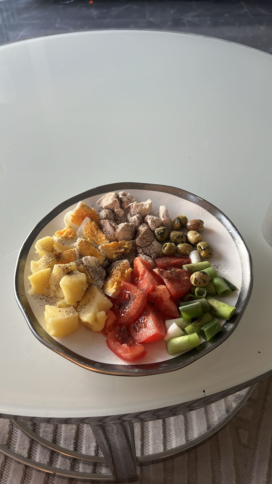 Gezonde groenteschotel