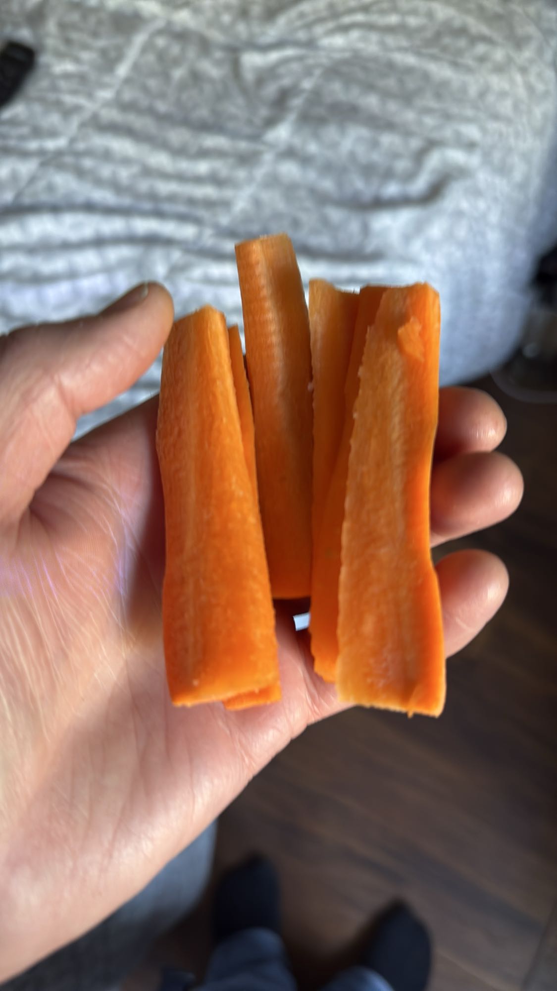 Bâtonnets de carotte