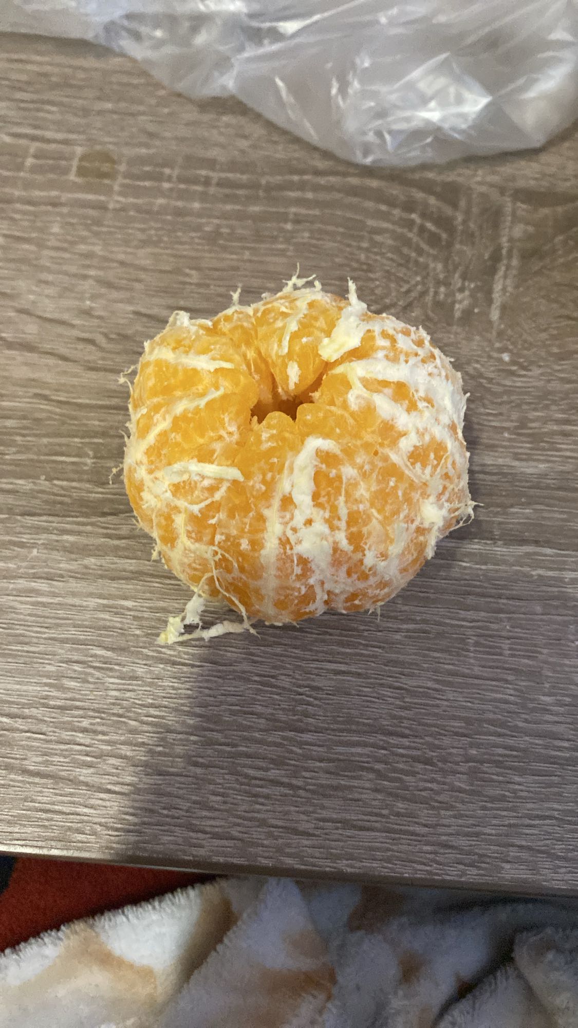 Очищенный мандарин