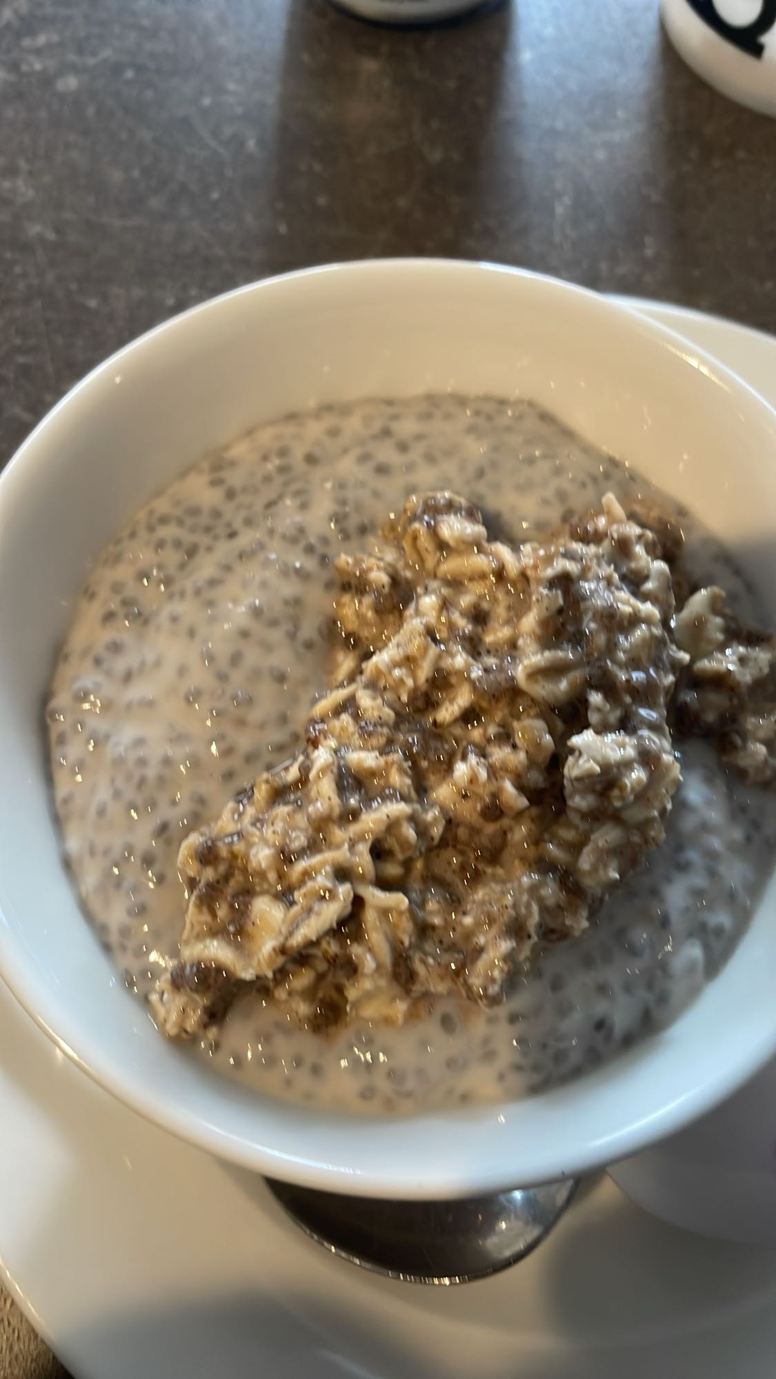 Chiapudding med havre