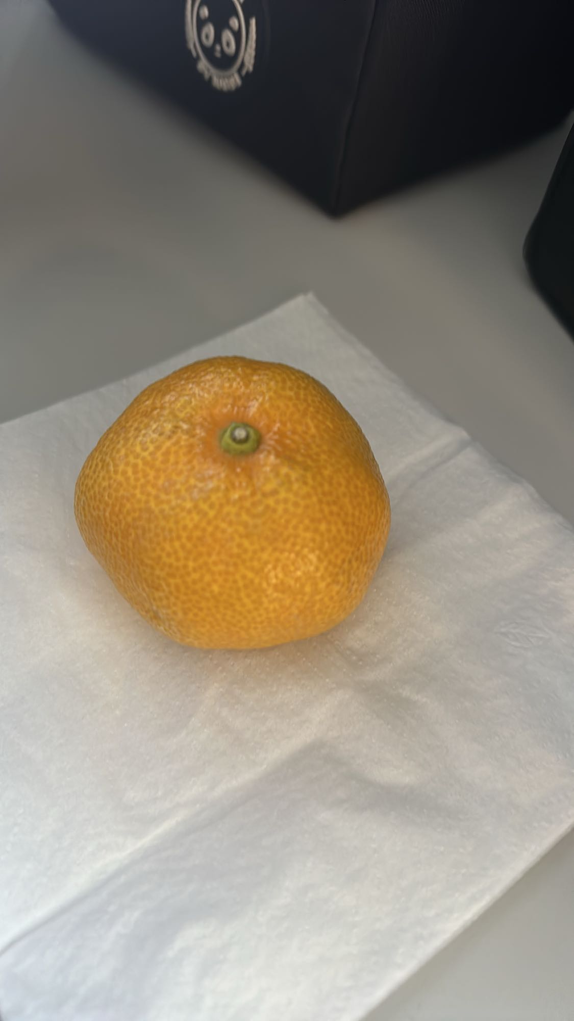 Mandarin på servett