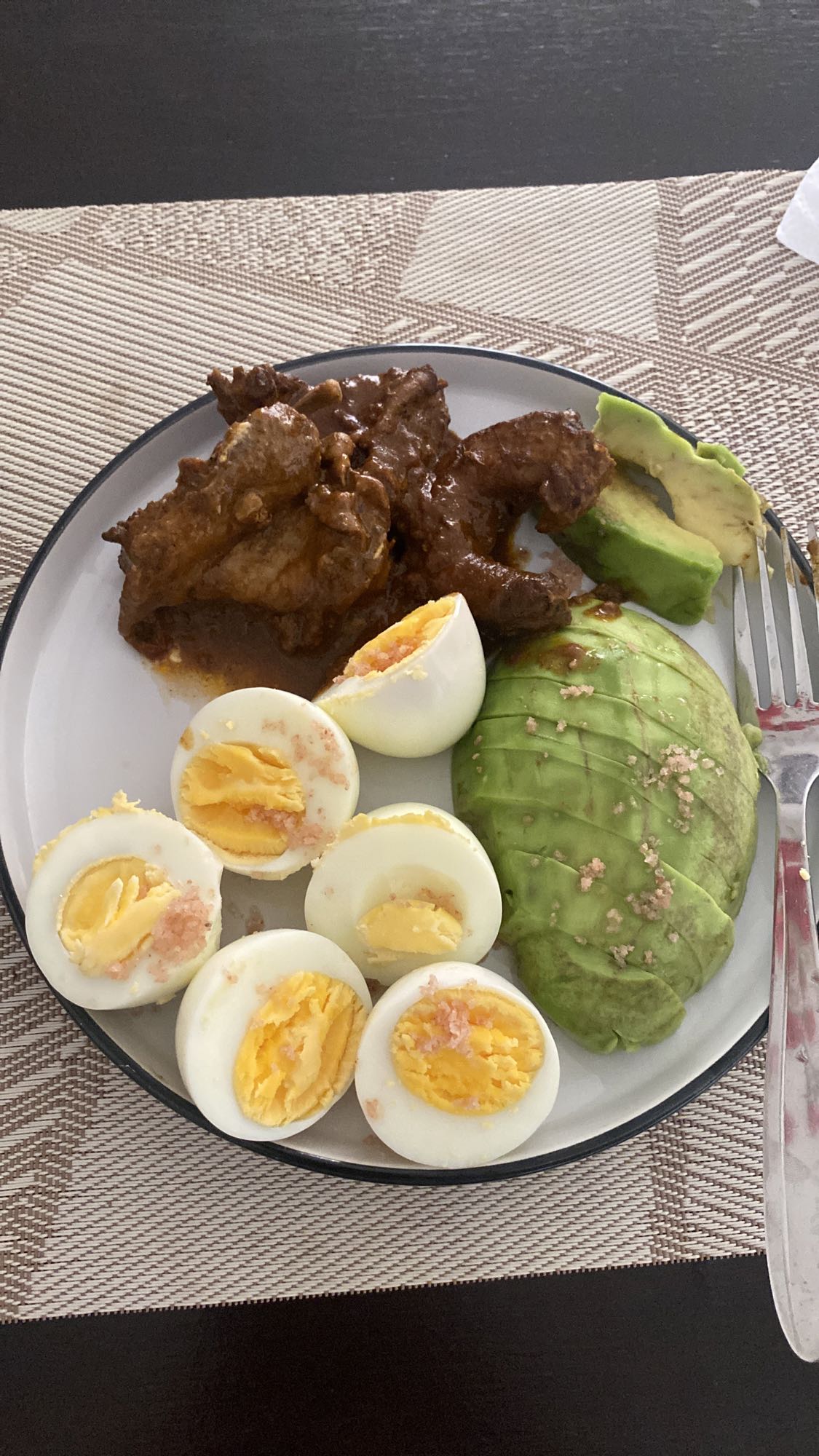 Eggs, Avocado, Beef