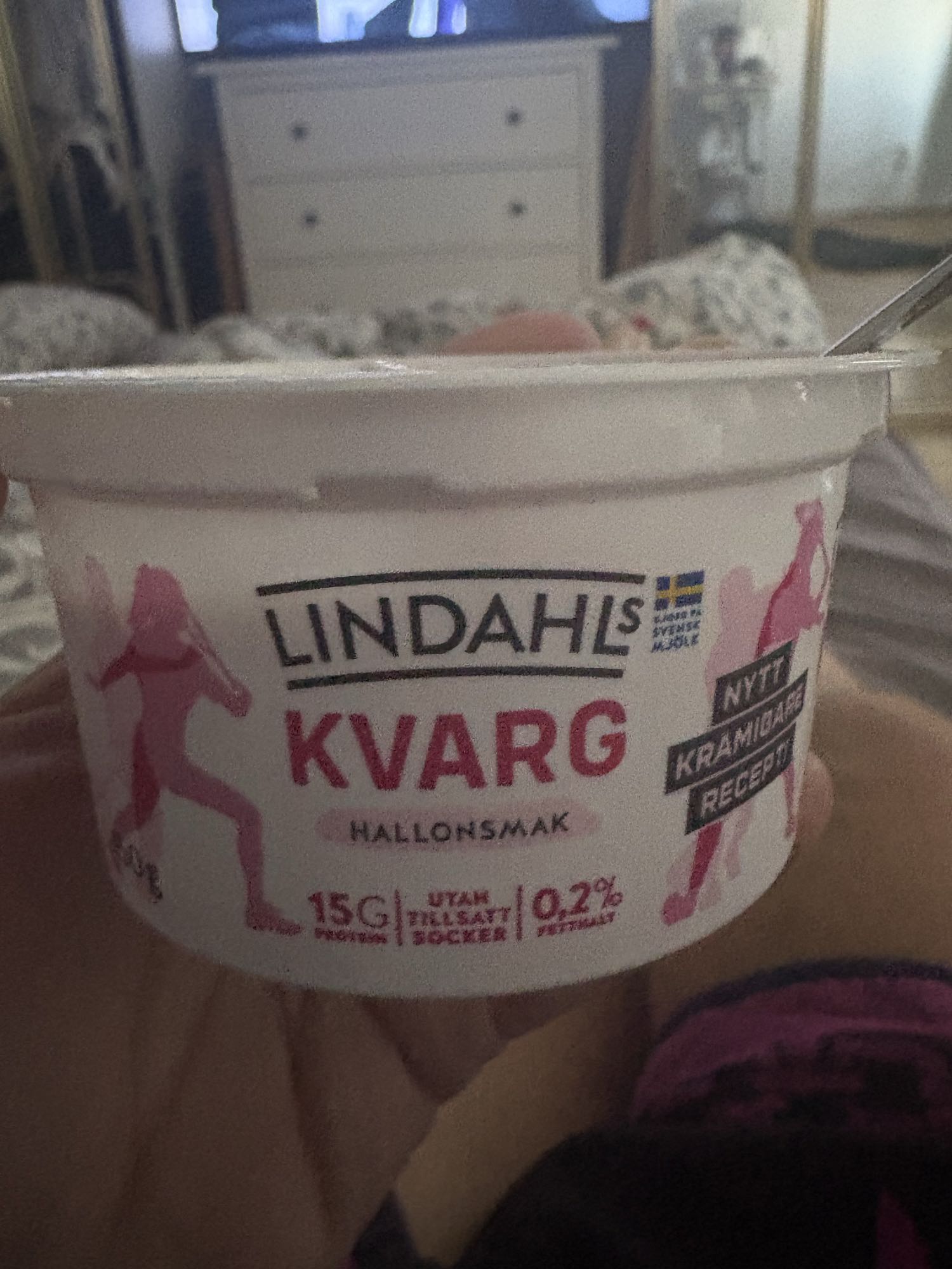 Kvarg hallonsmak