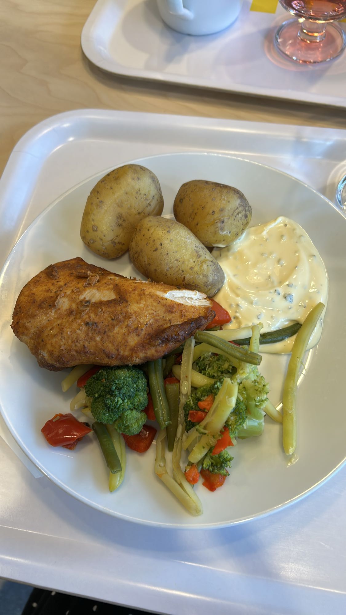 Kyckling med potatis