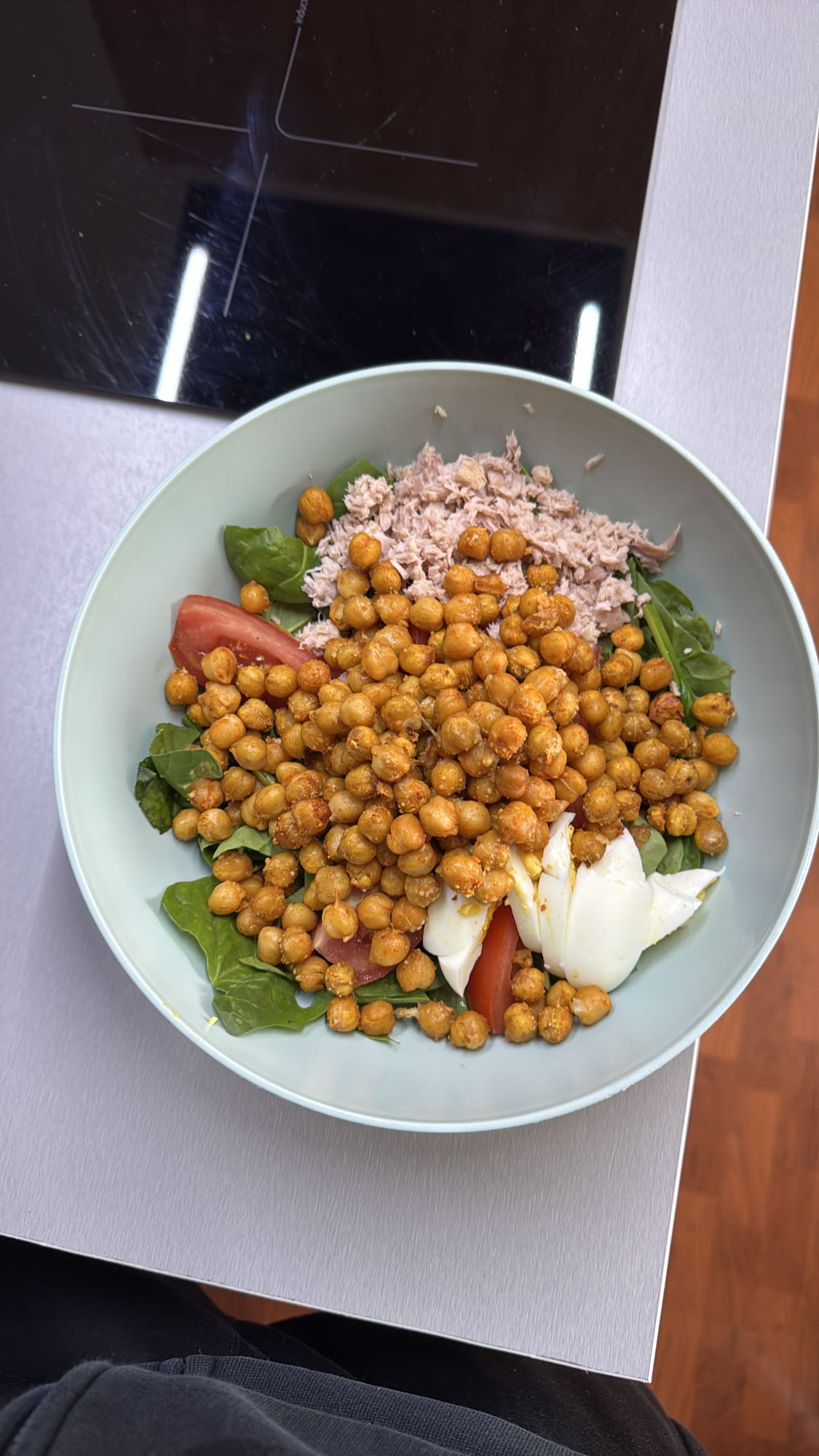 Ensalada con garbanzos