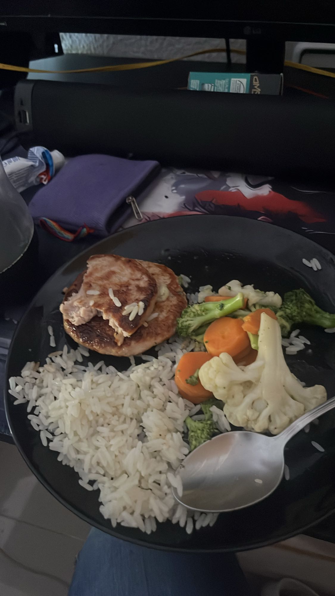 Pollo con arroz y verduras