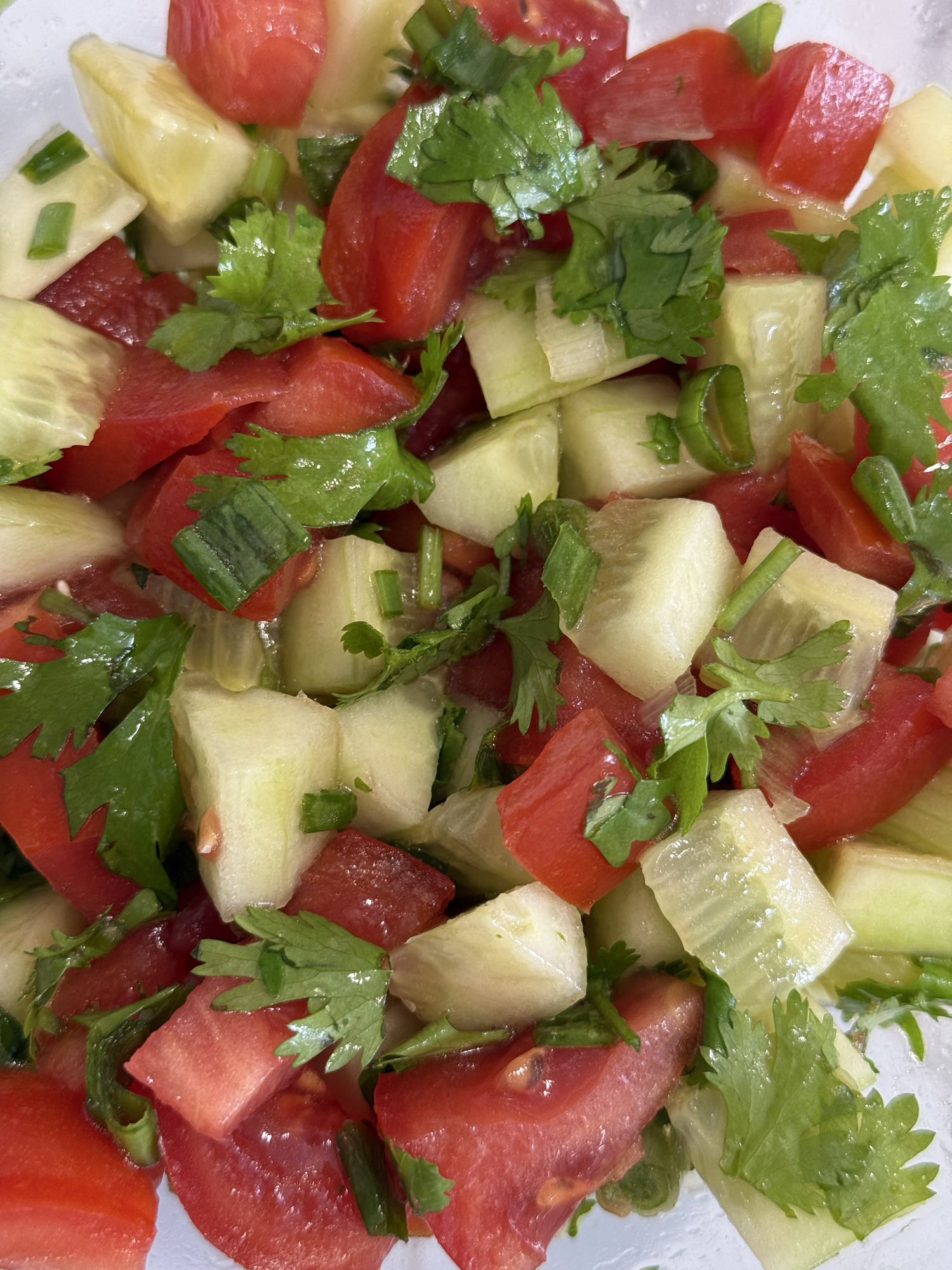 Cucumber Tomato Salad