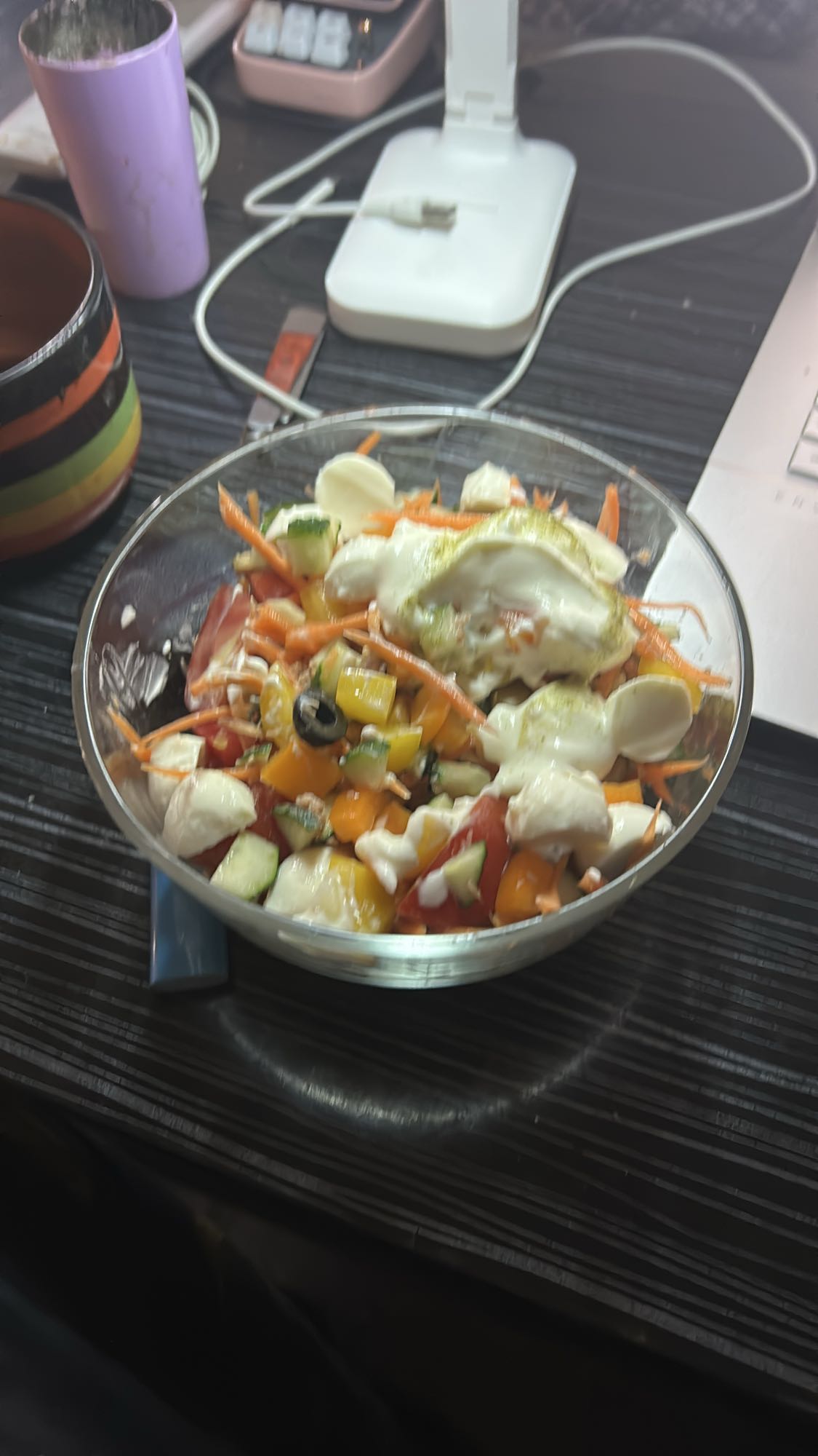 Salad with Tuna and Greek Yoghurt