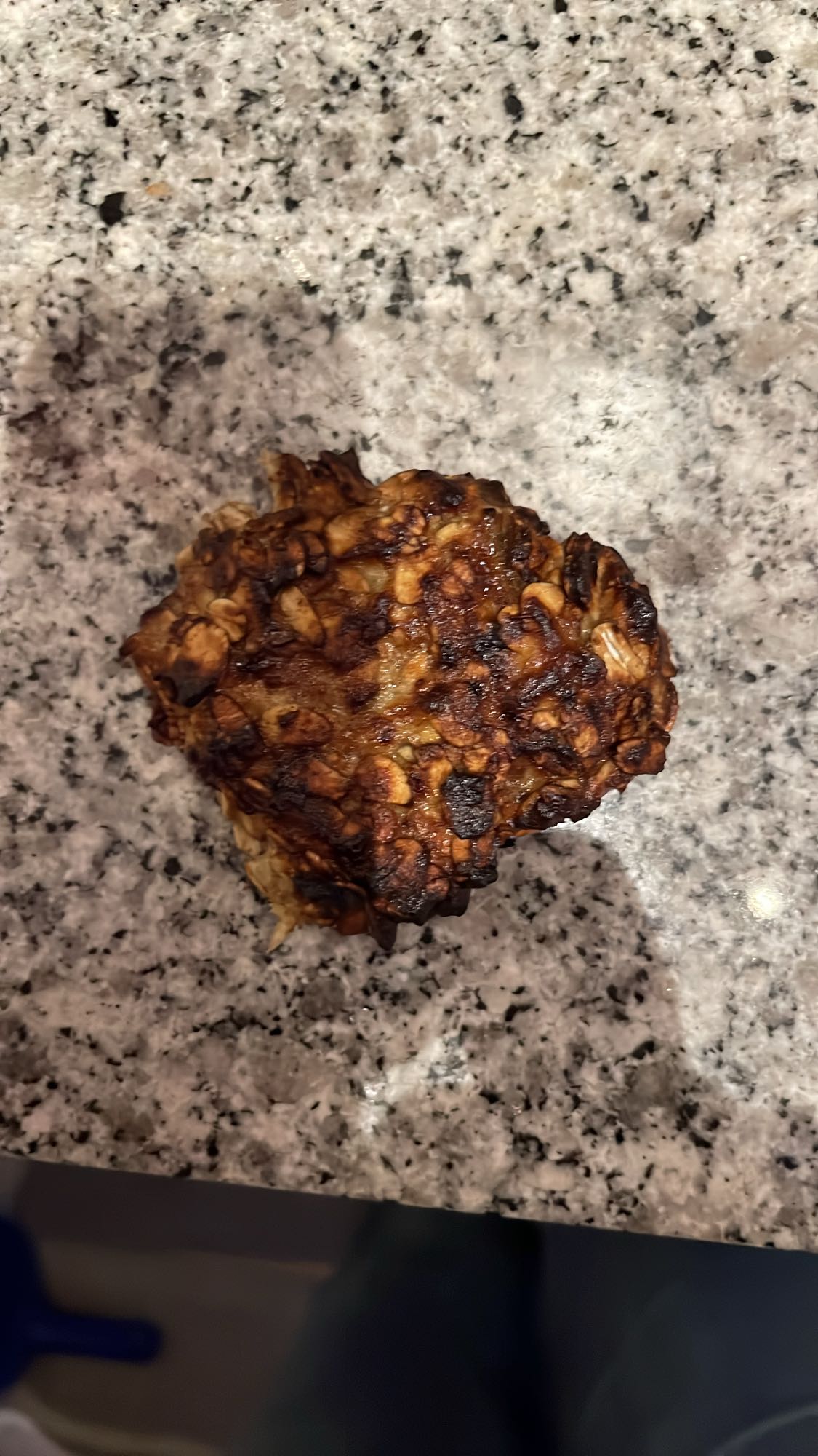 Cookie de banana e aveia