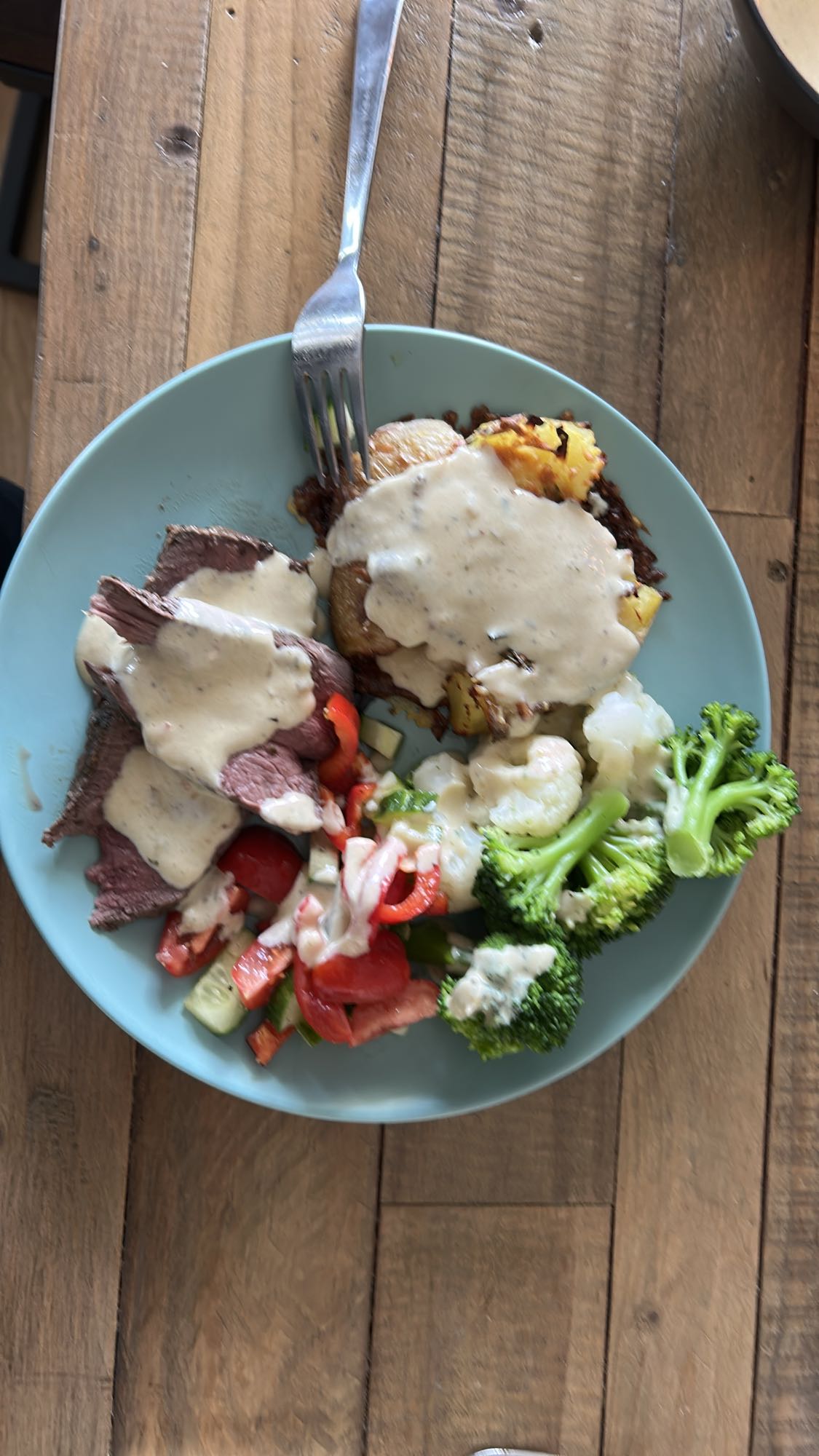 Kronhjort med grönsaker