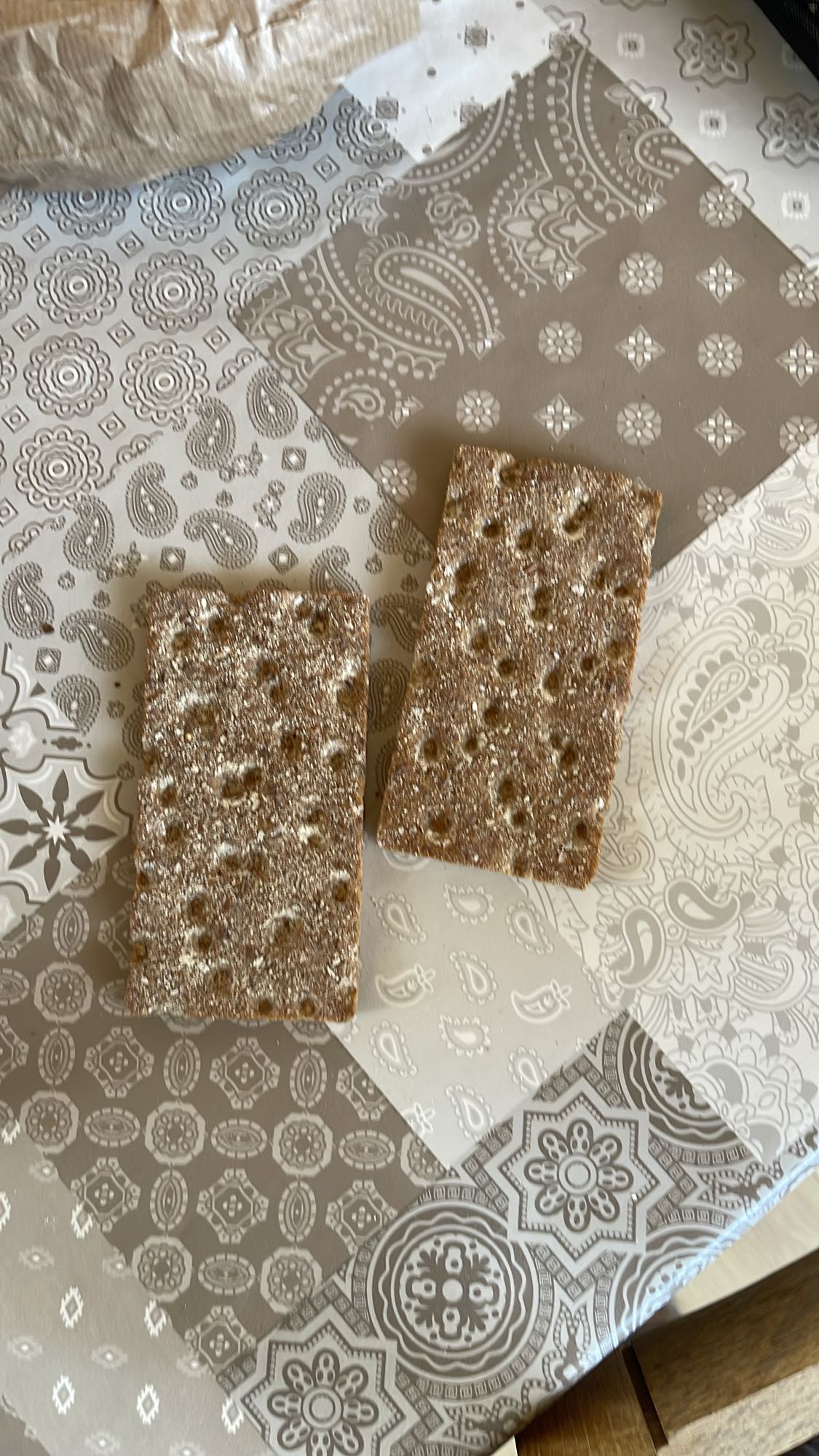 Craquelins de seigle