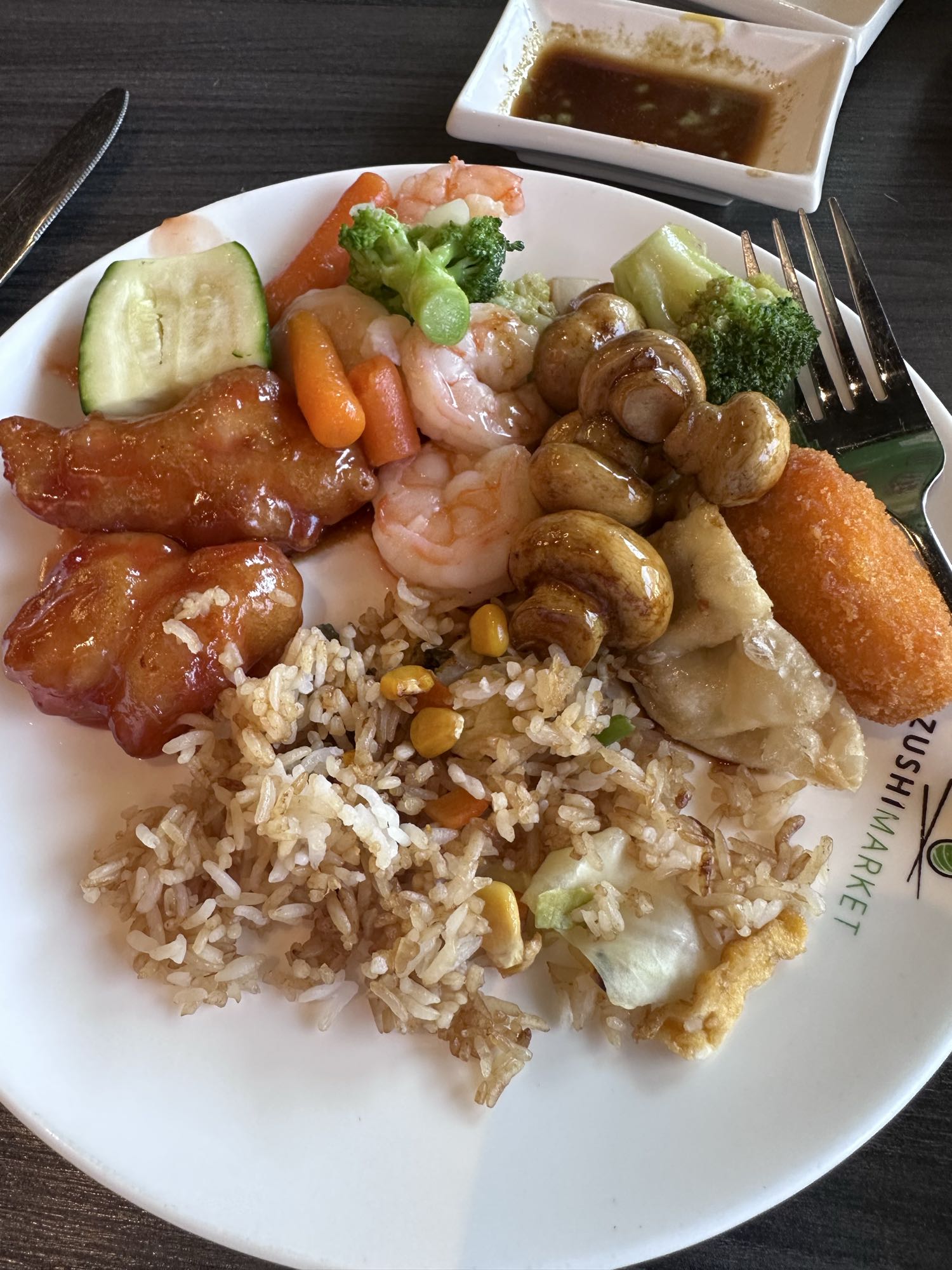 Plato asiático mixto