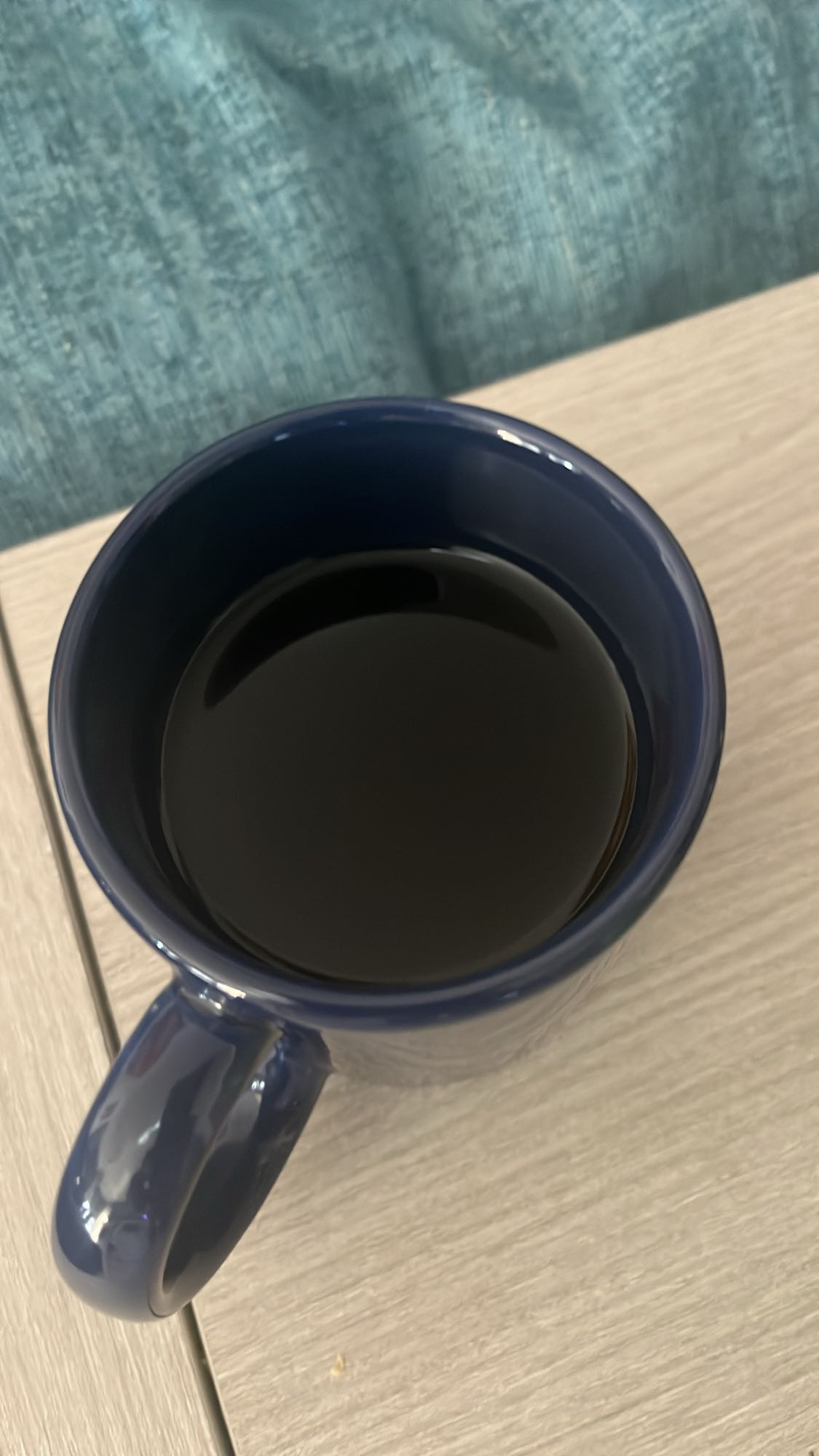 Taza de café negro