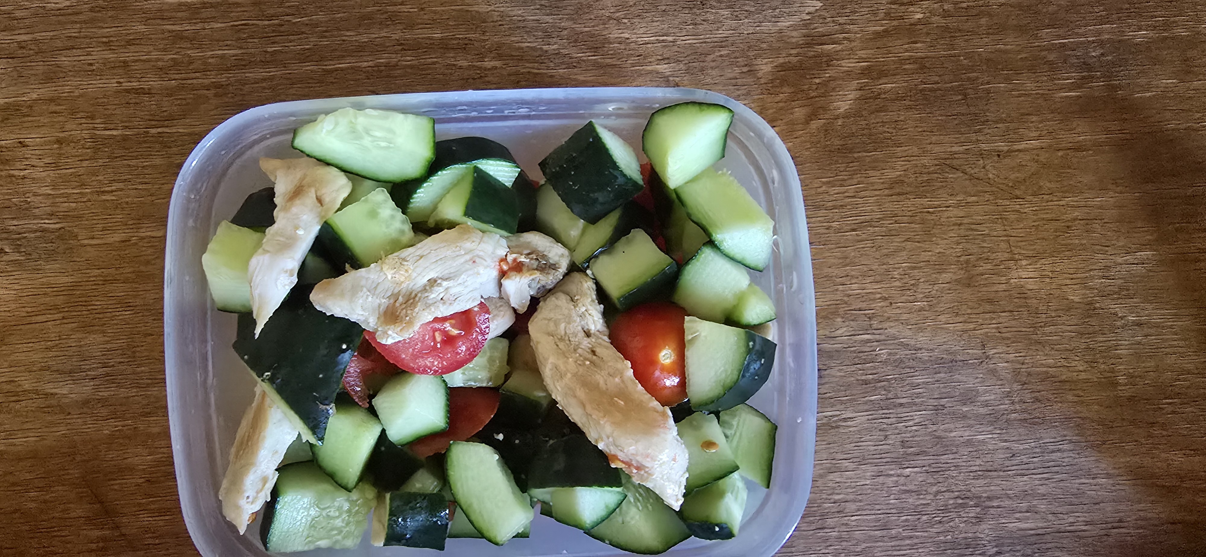Chicken Cucumber Salad