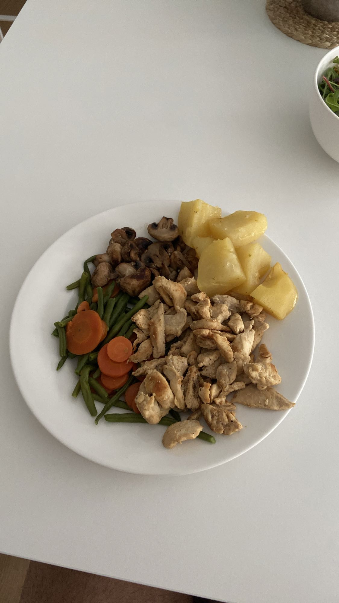 Chicken Veggie Plate