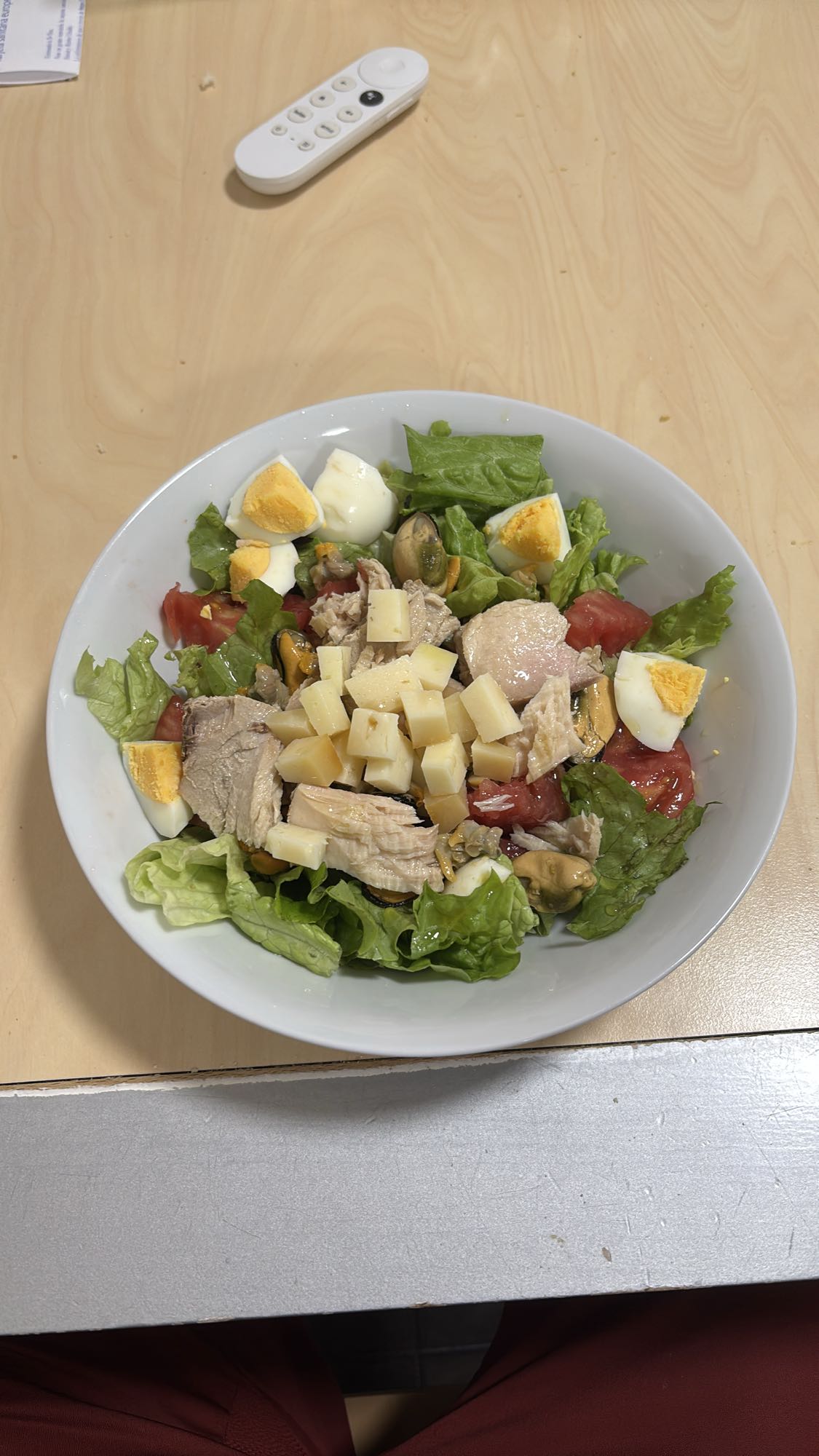 Ensalada variada con atún