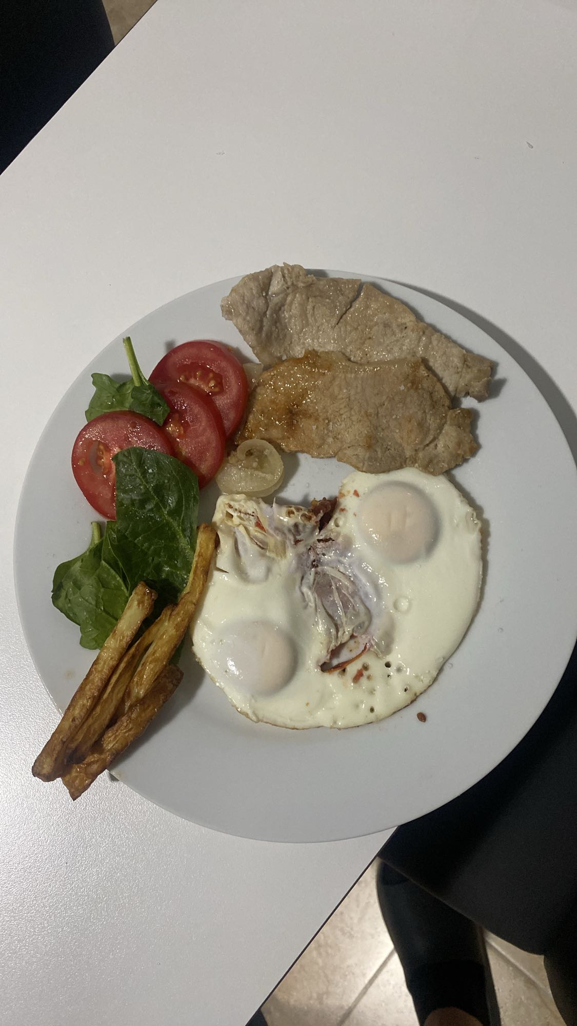 Desayuno proteico mixto