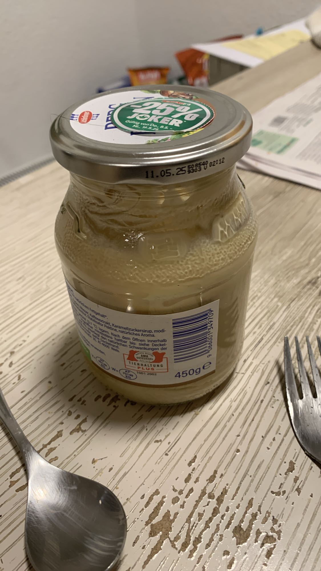 Gezuckerte Kondensmilch