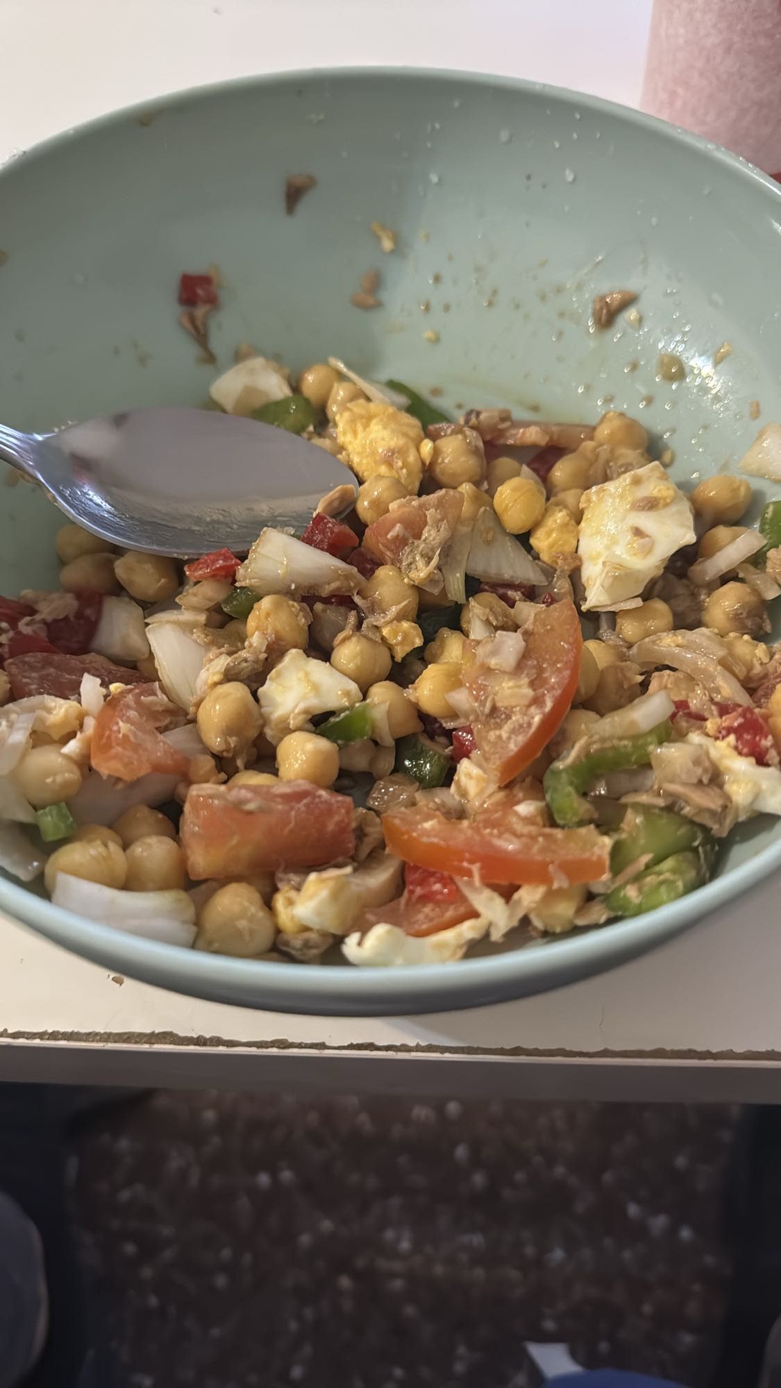 Ensalada de garbanzos