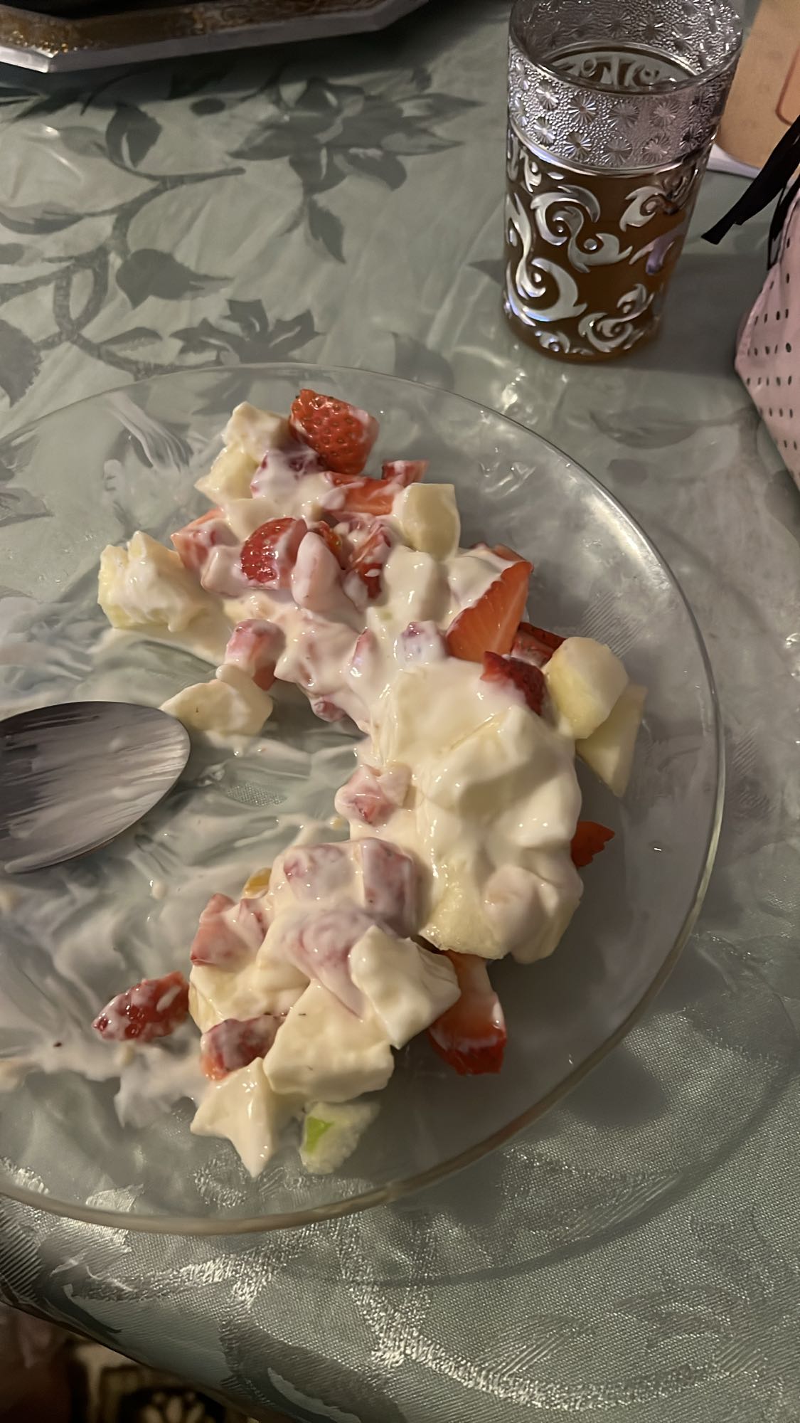 Ensalada de frutas con yogur
