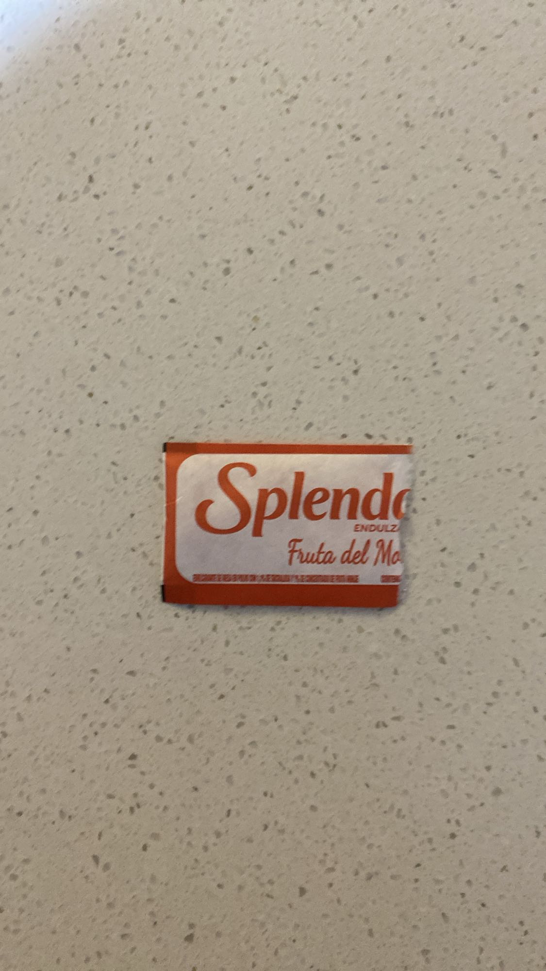 Sobre de Splenda