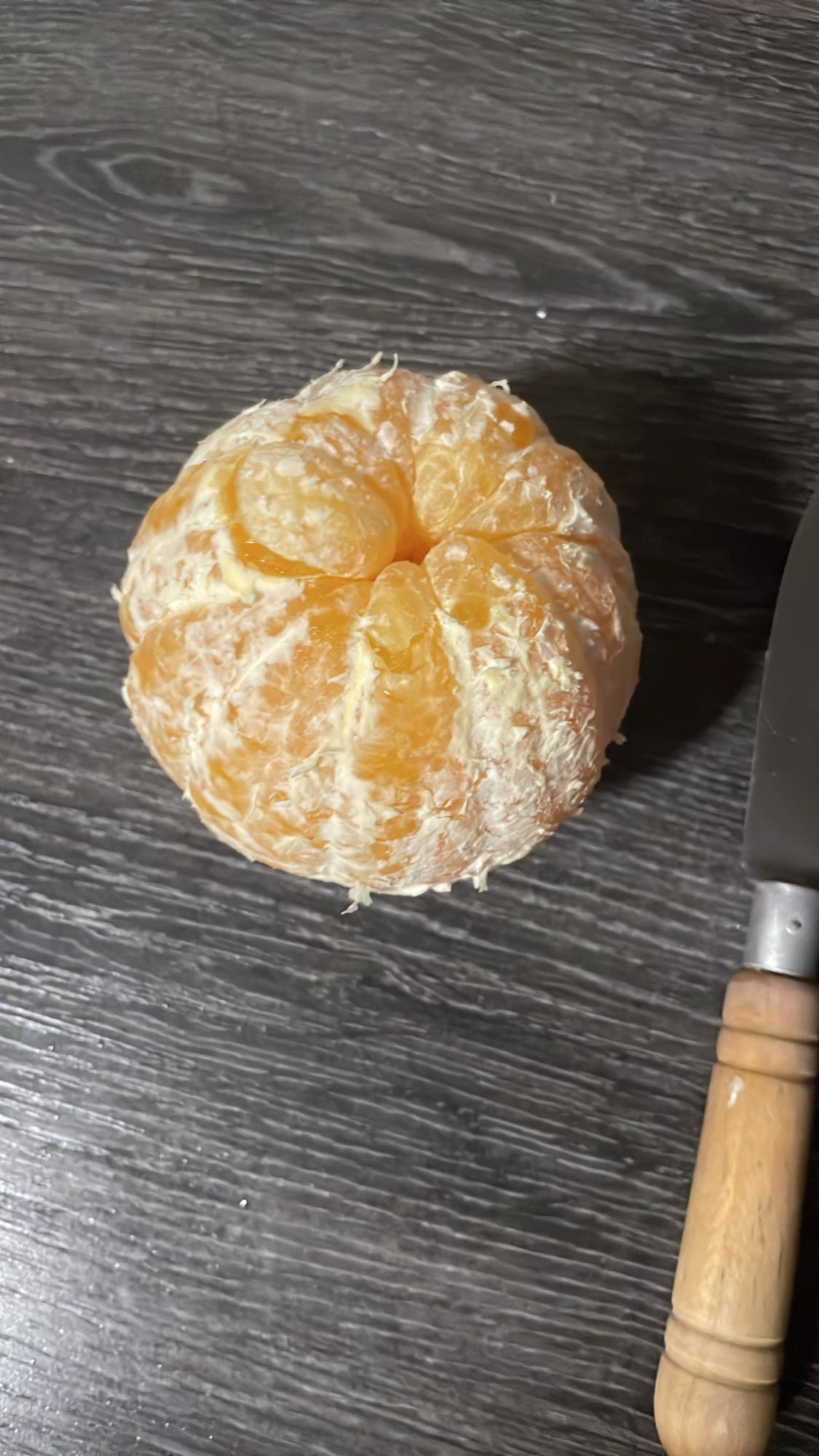 Orange pelée
