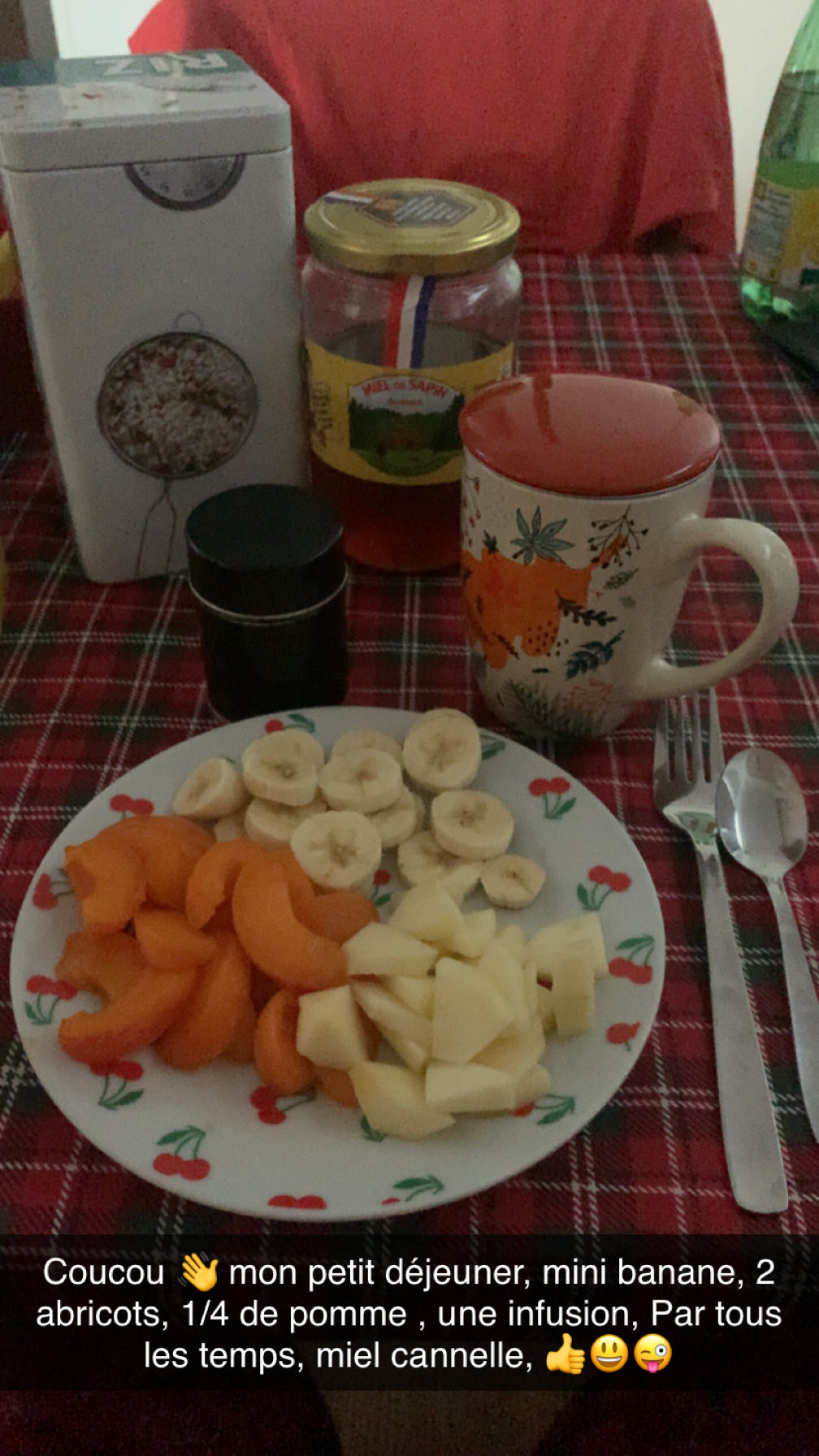 Petit-déjeuner fruité
