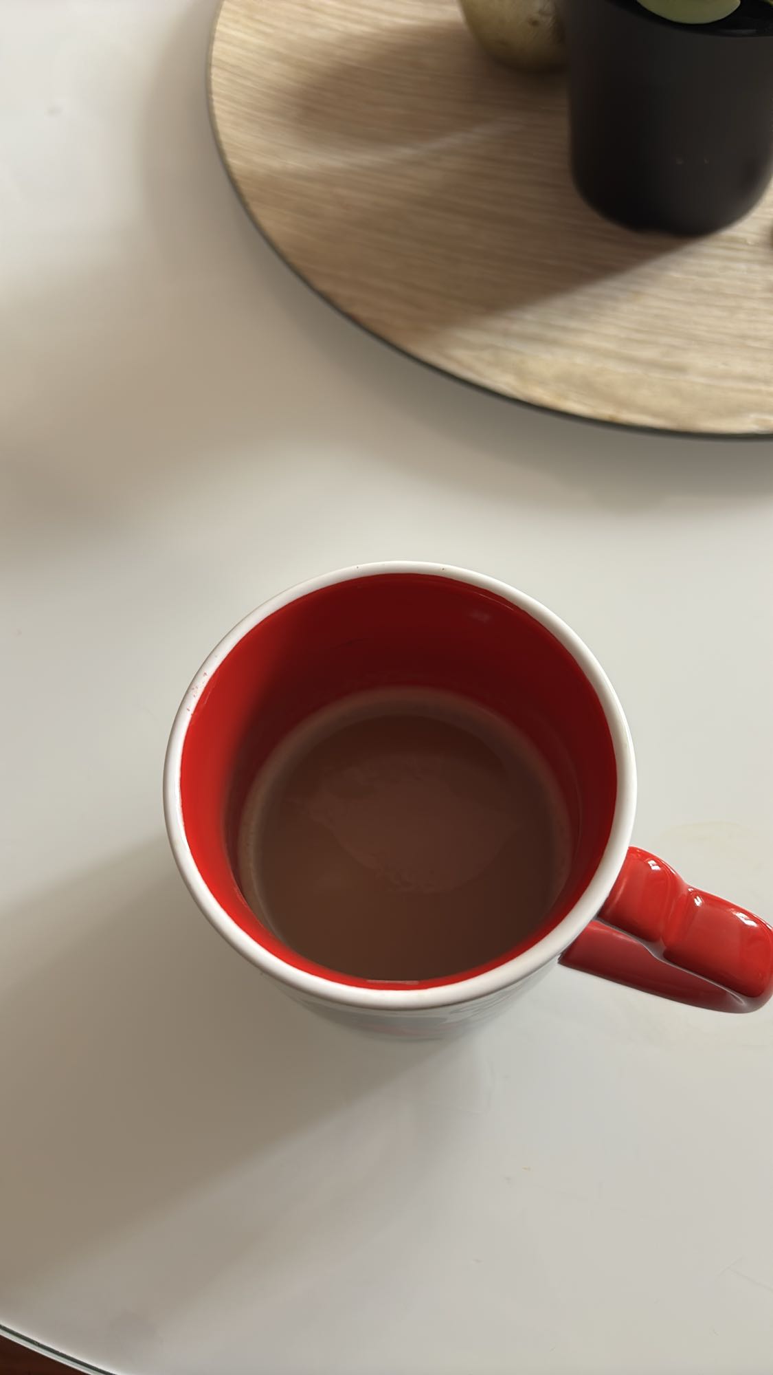 Taza de café con leche