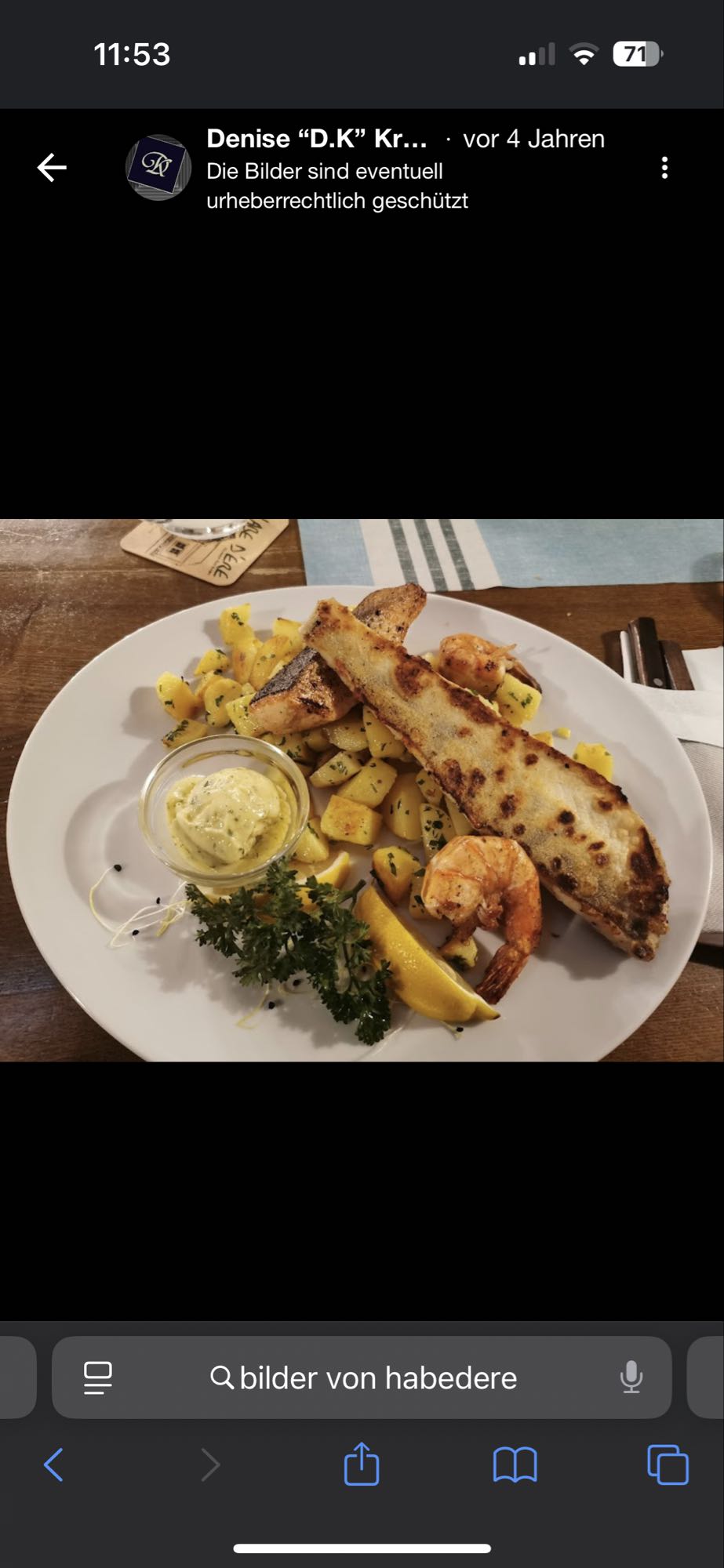 Lachsfilet mit Petersilienkartoffeln und Grillgemüse