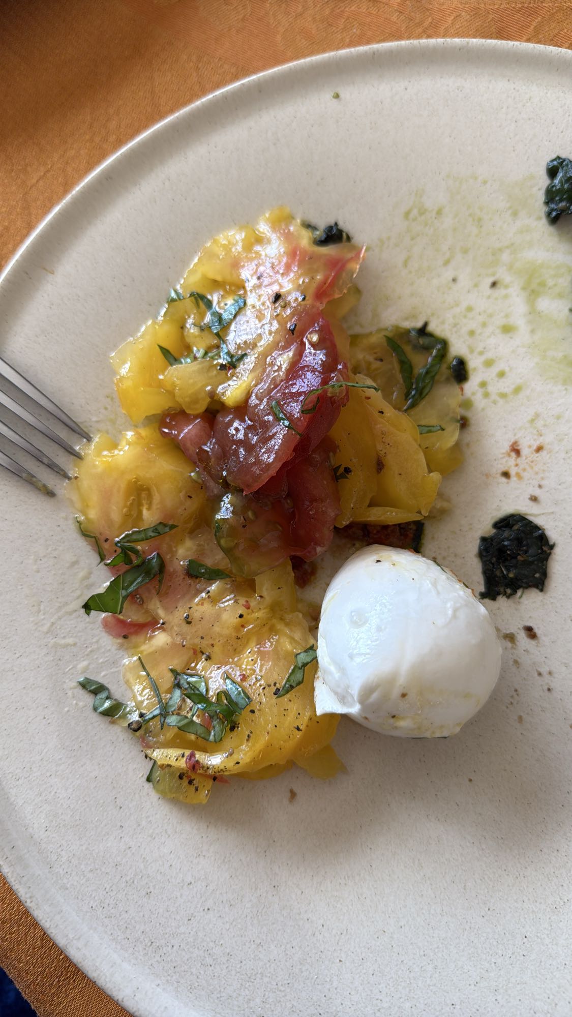 Salade tomate mozzarella