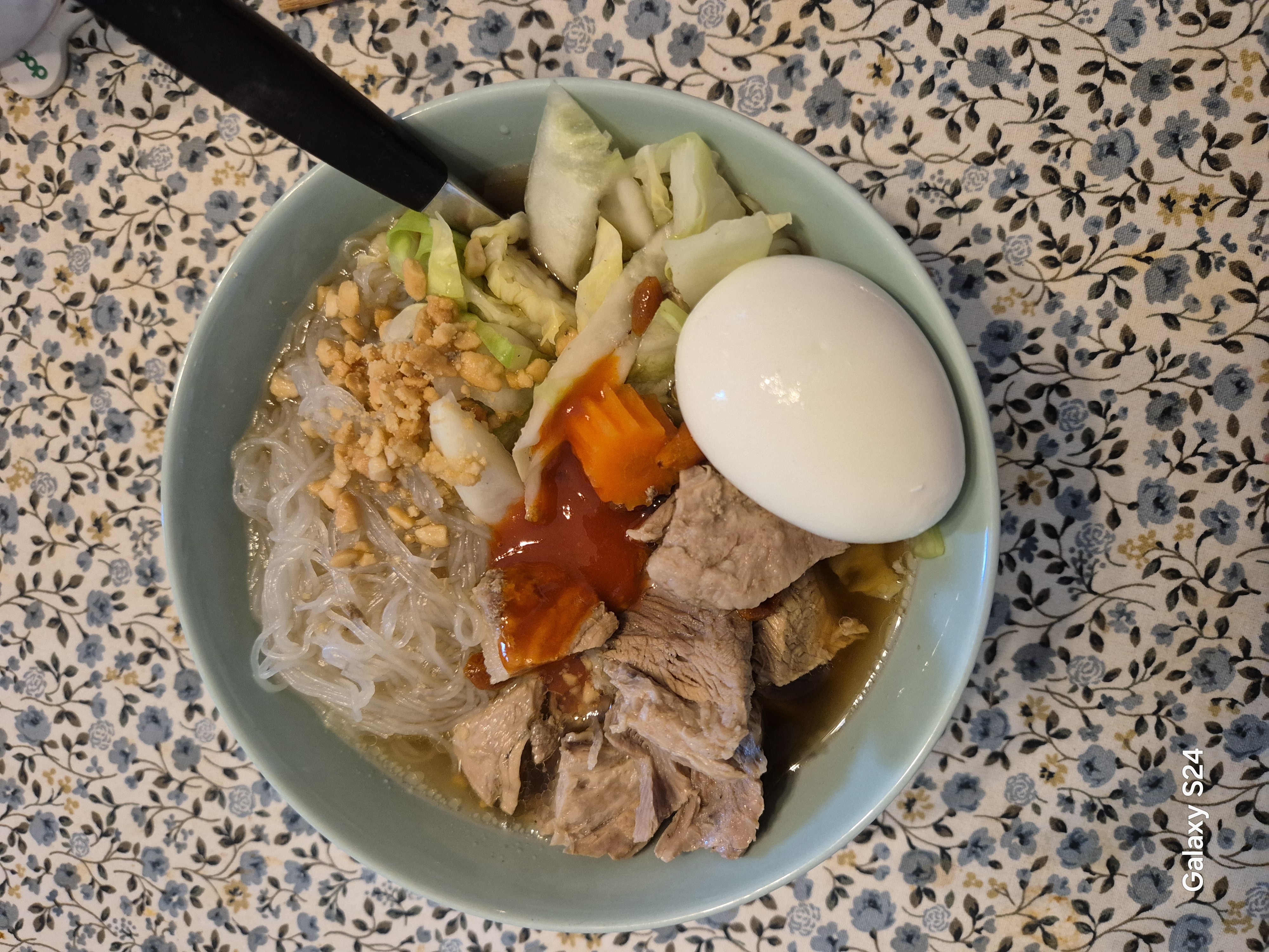 Glass Noodle Soup Bowl