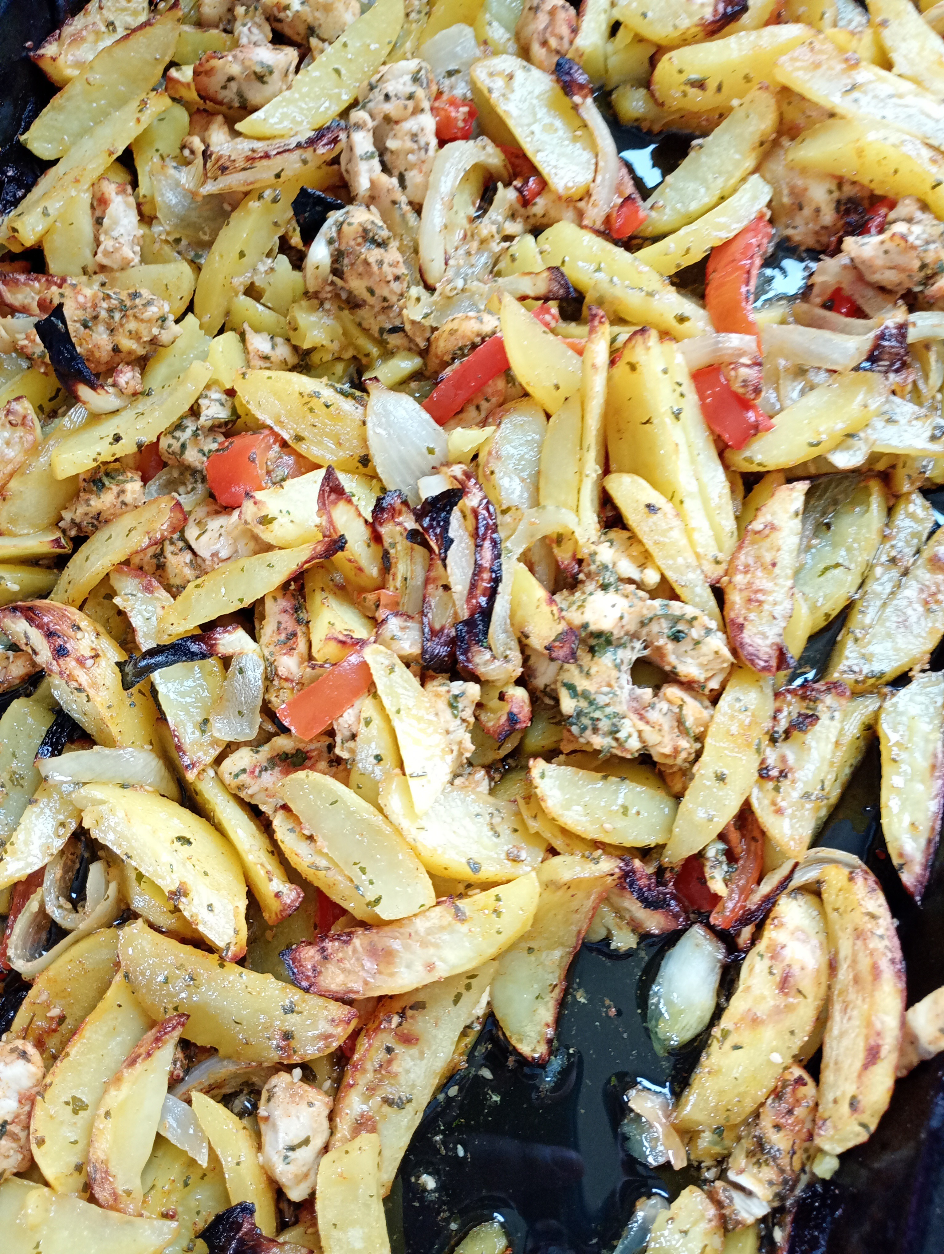 Ugnsbakad kyckling & potatis