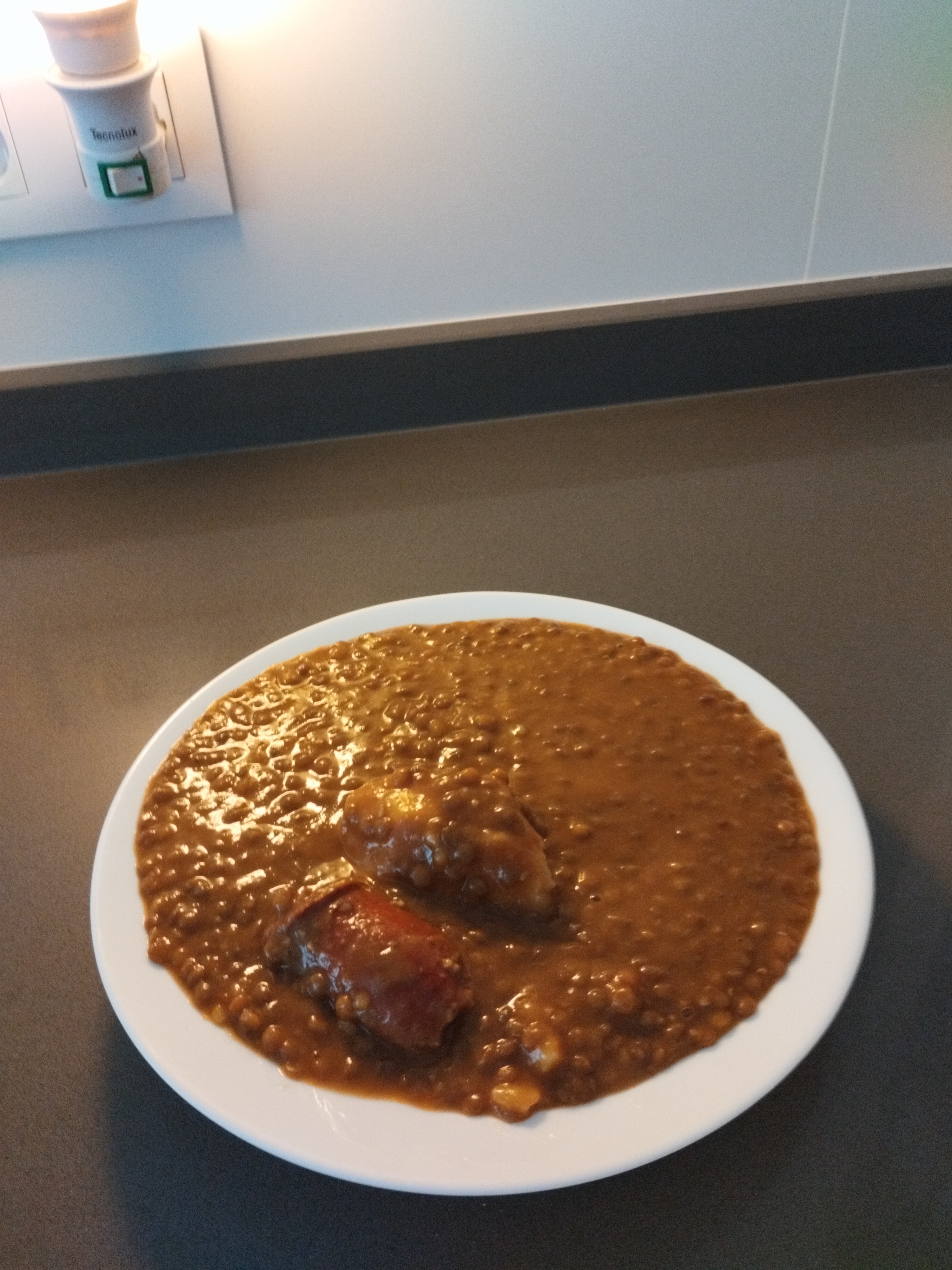 Lentejas con chorizo