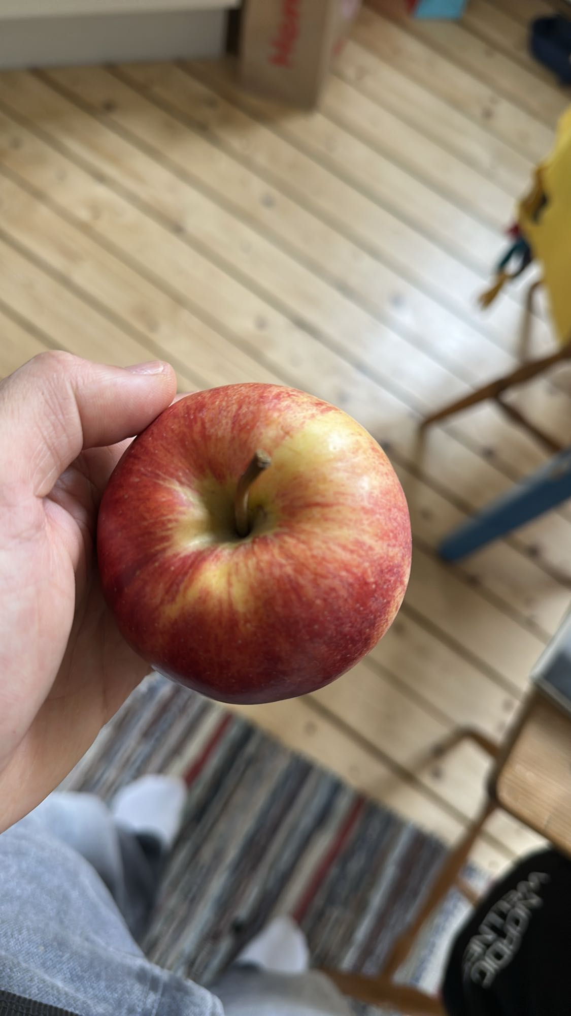 Röd äpple