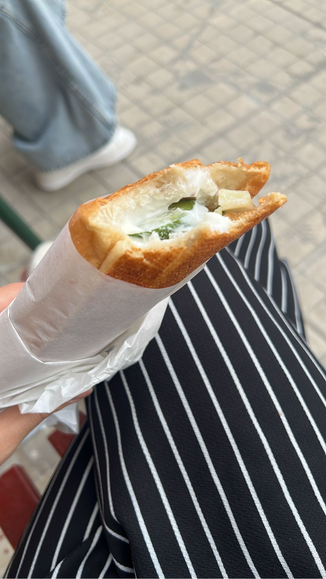 Creamy Veggie Sandwich