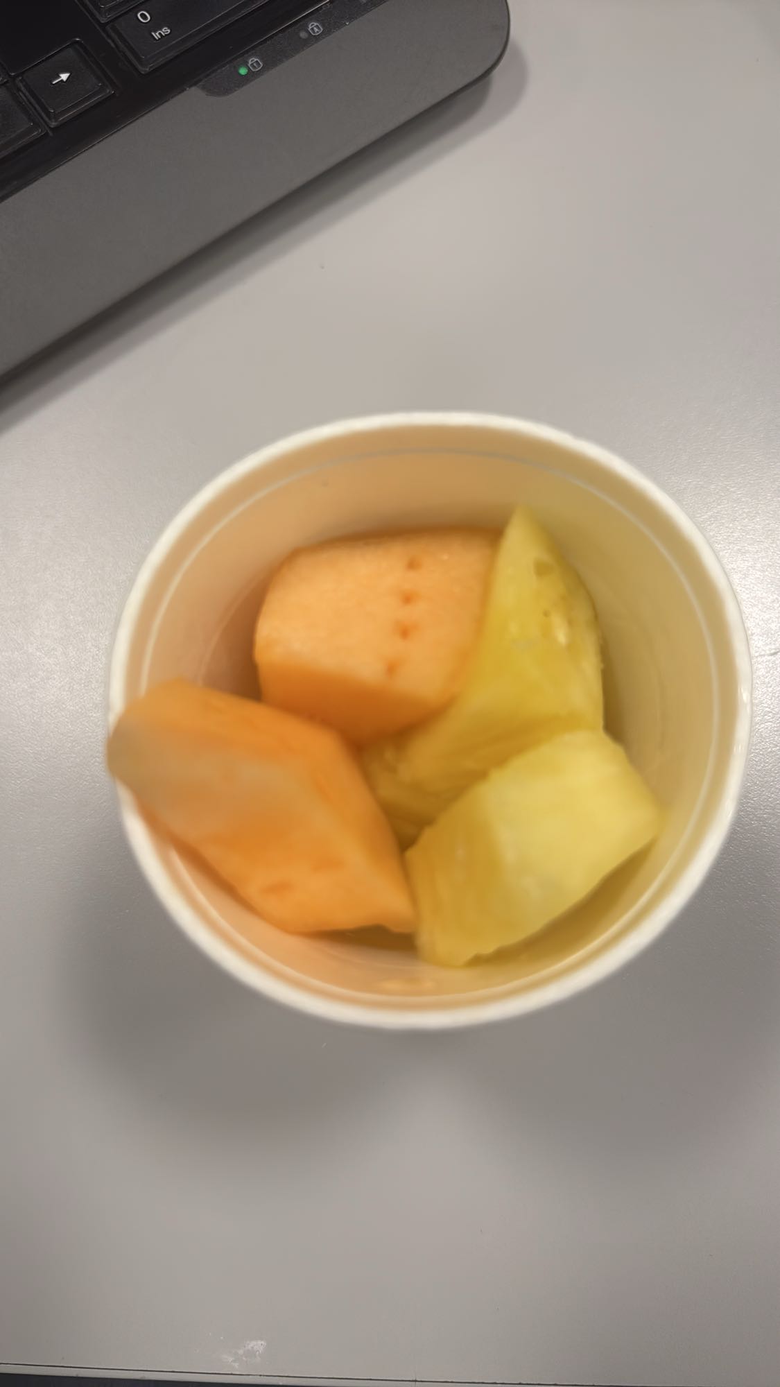 Vaso de frutas mixtas