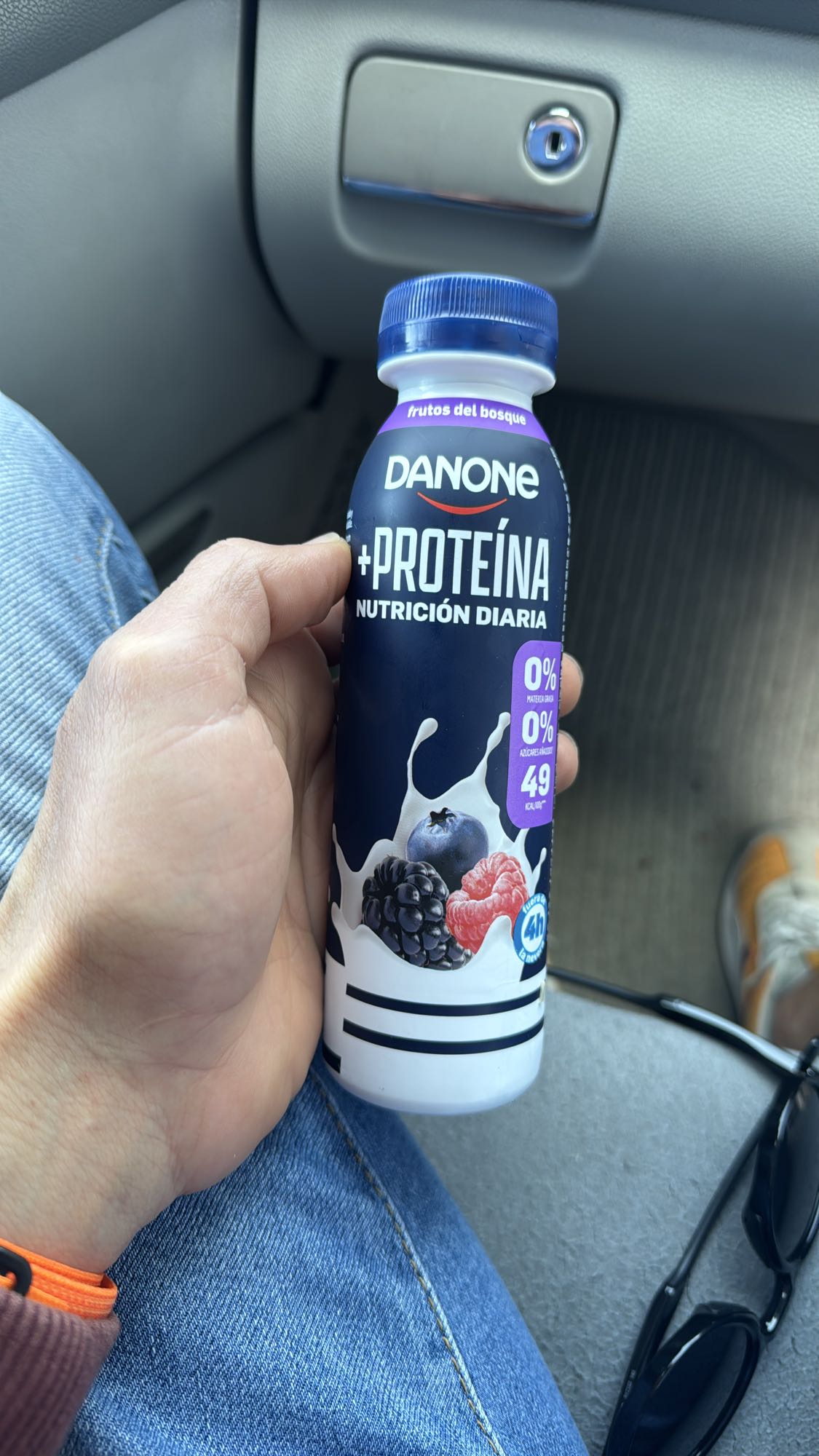 Bebida proteica frutos del bosque