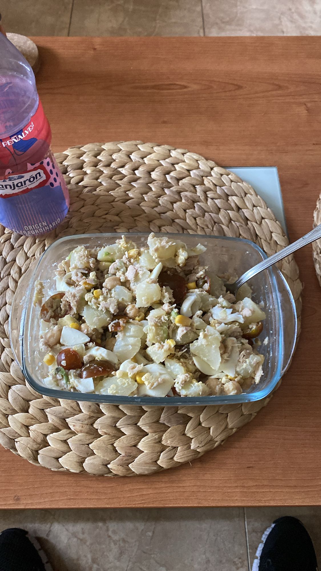 Ensalada de atún y papa