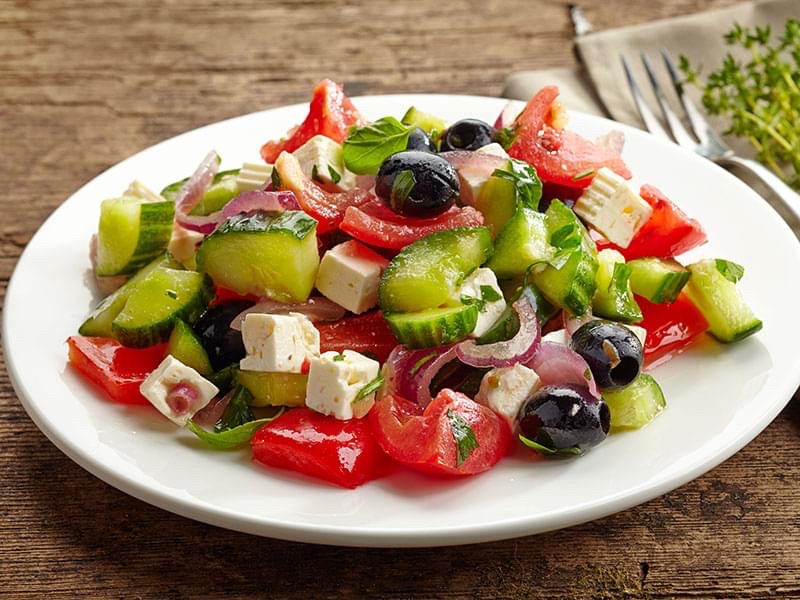 Salade grecque fraîche