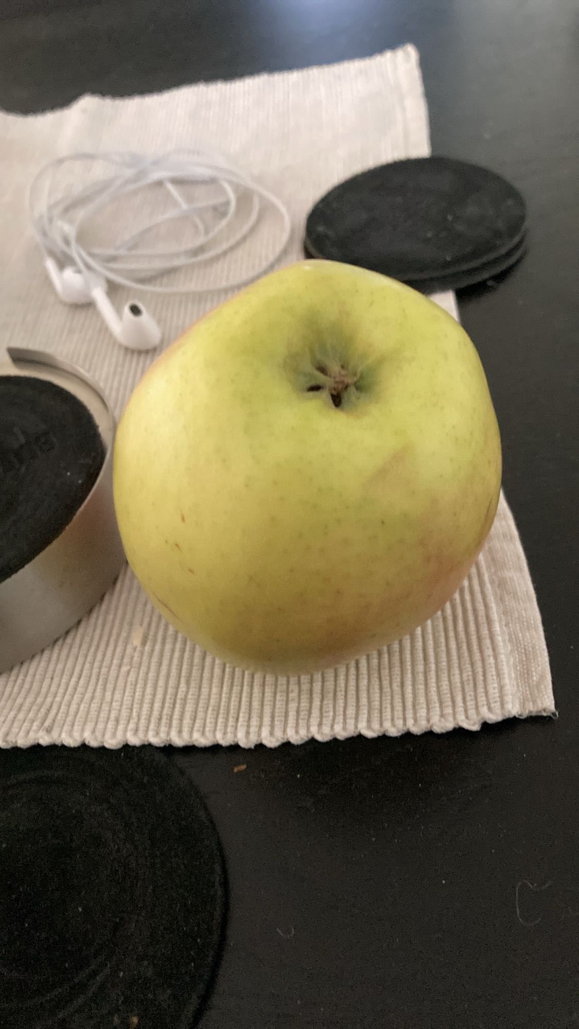 Grönt äpple