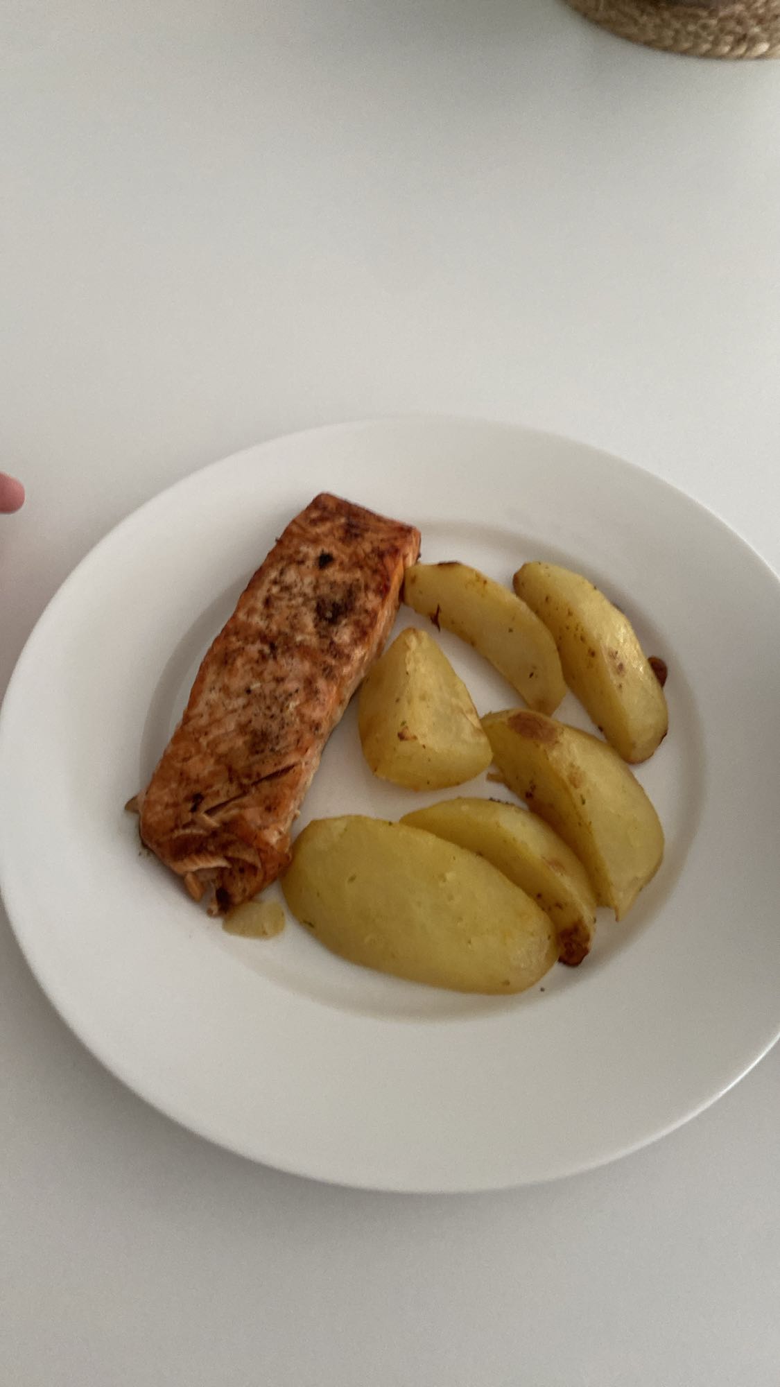 Salmon and Potatoes