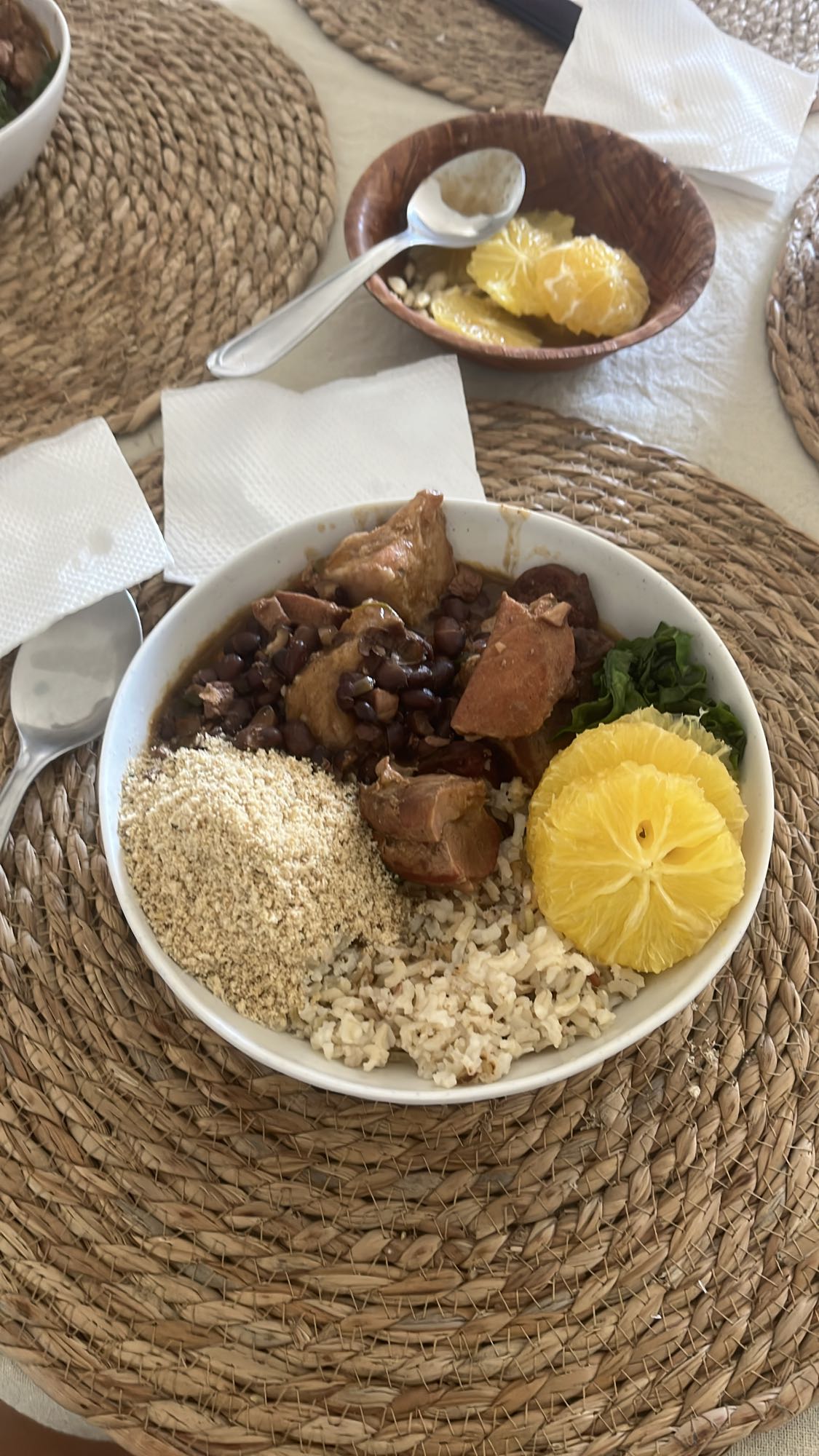 Feijoada con arroz