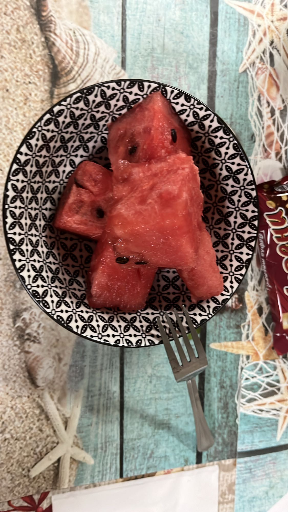 Кусочки арбуза