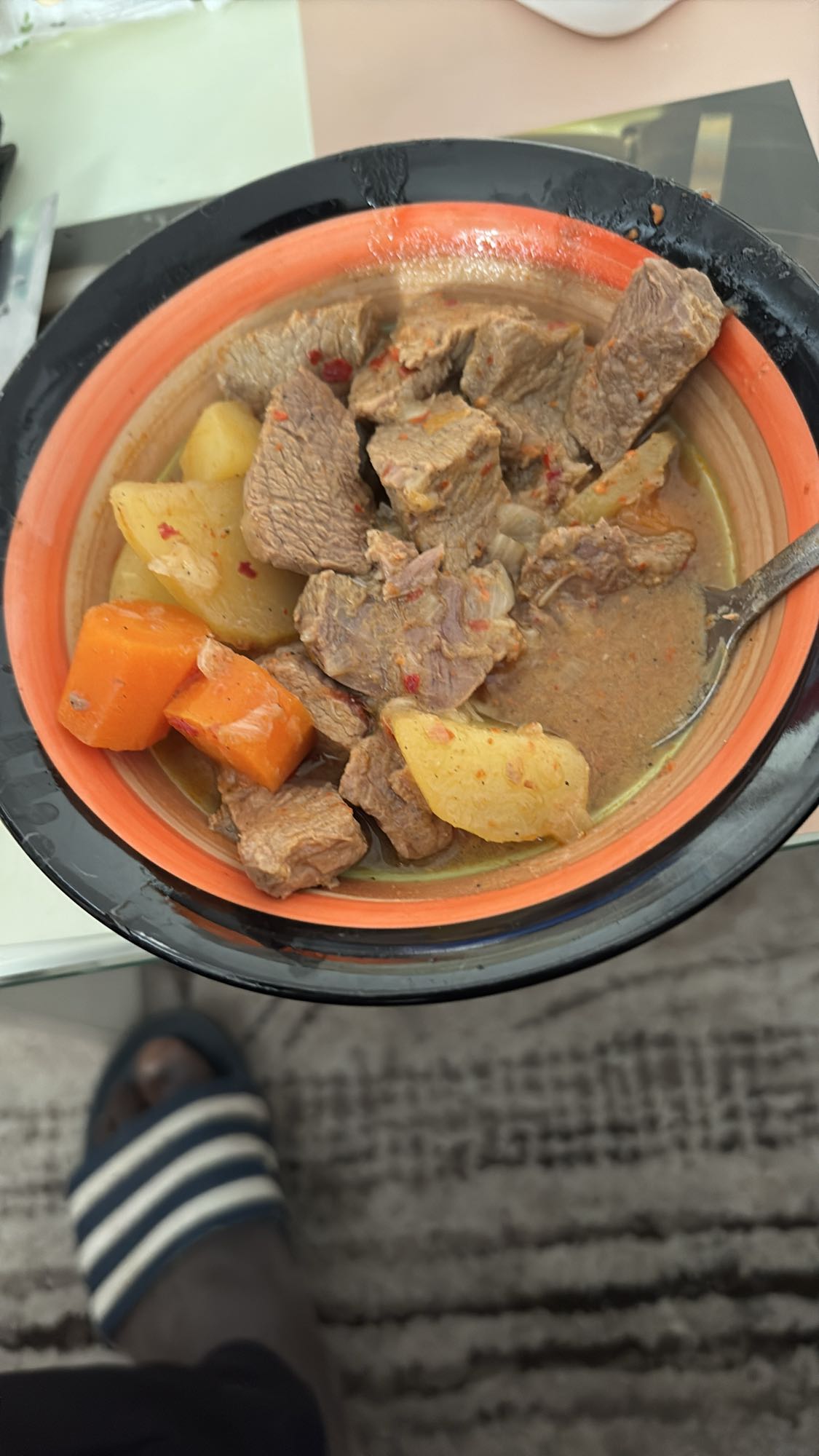 Estofado de carne y verduras