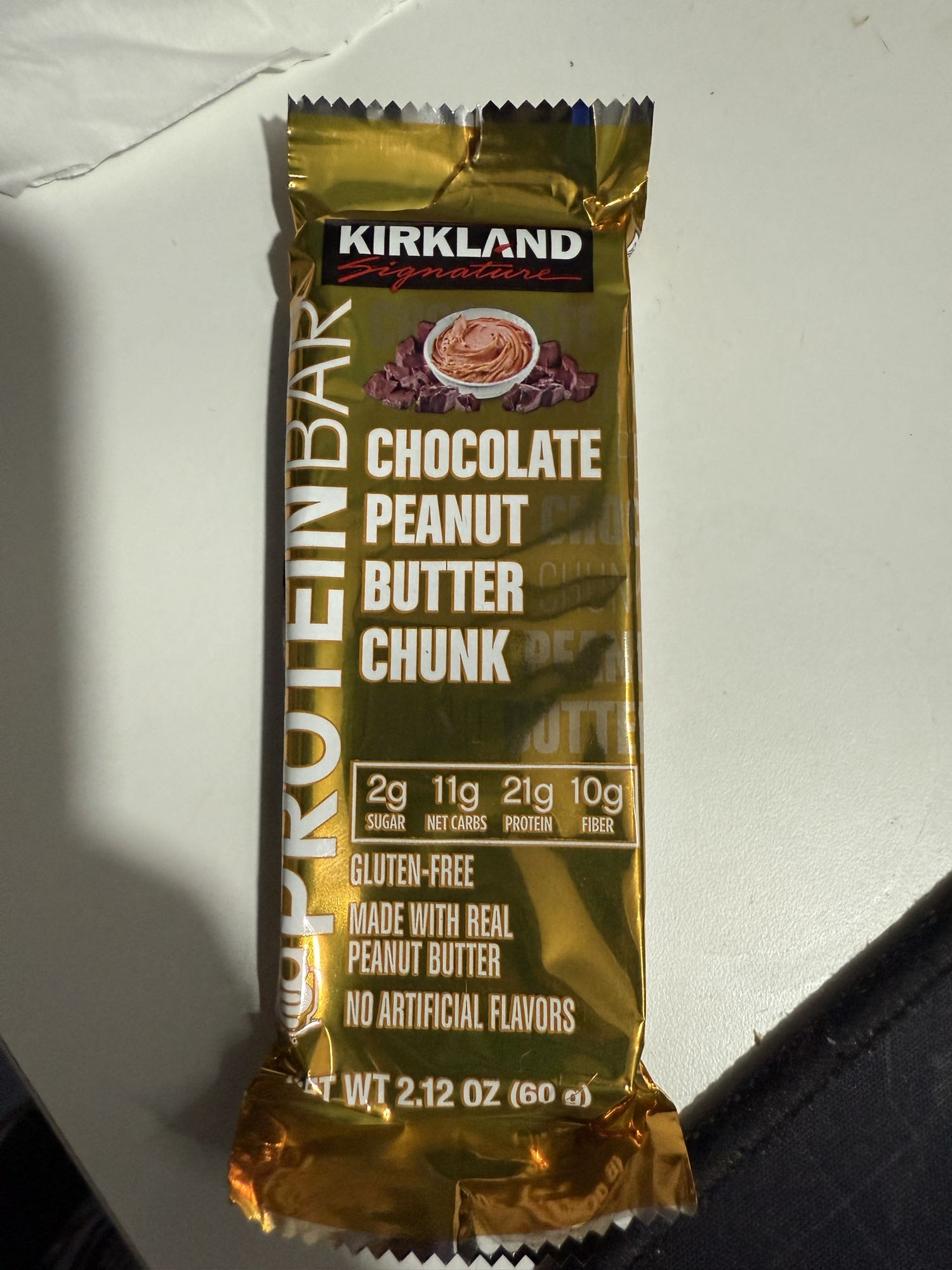 Barra proteína chocolate maní