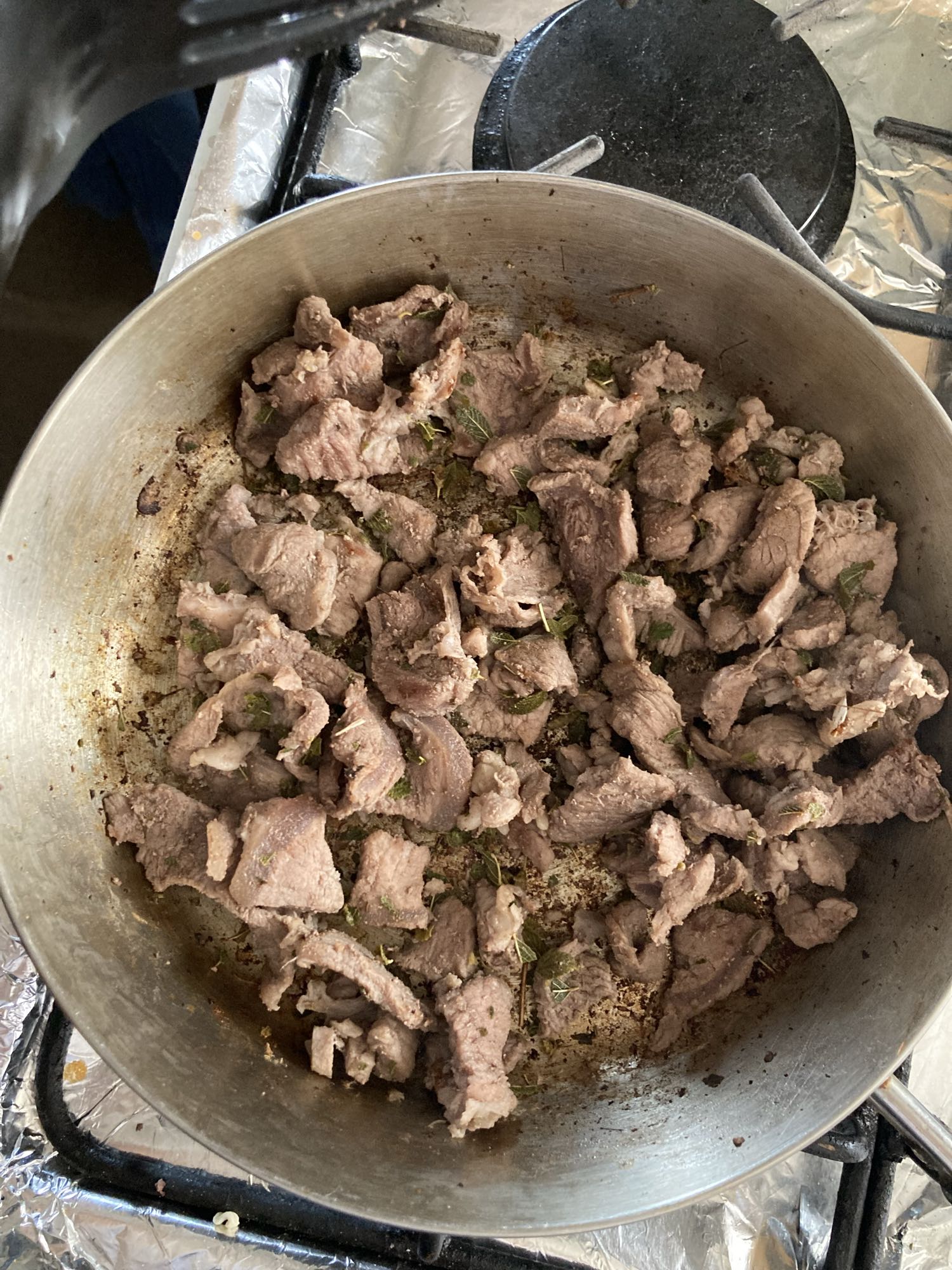 Carne de res salteada