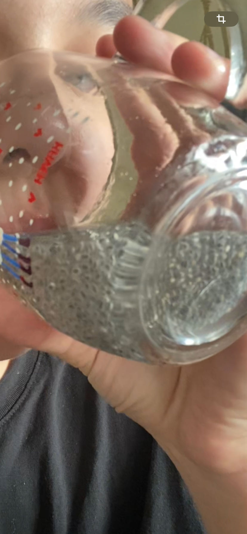 Чиа с водой