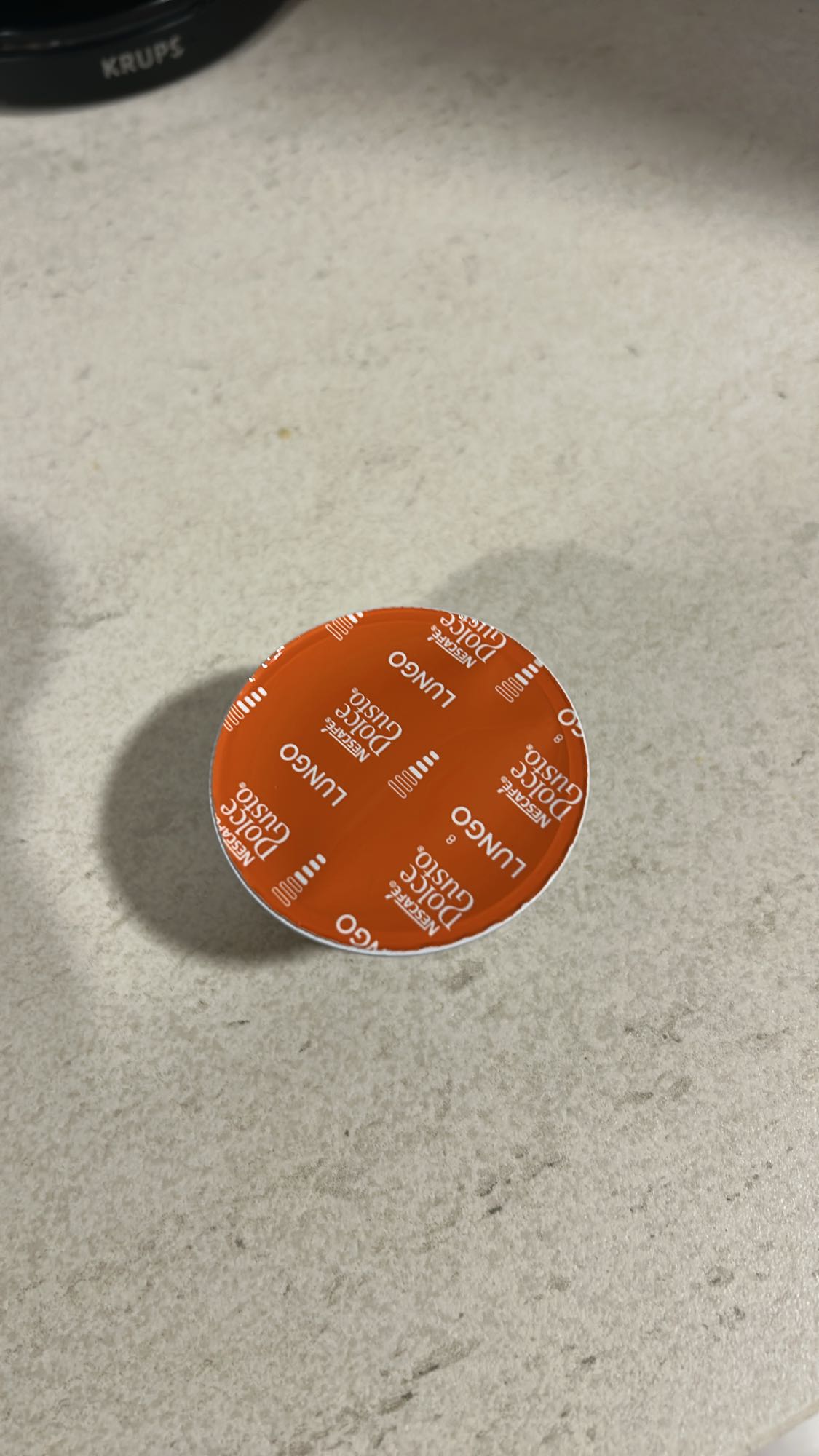 Cápsula de café Lungo